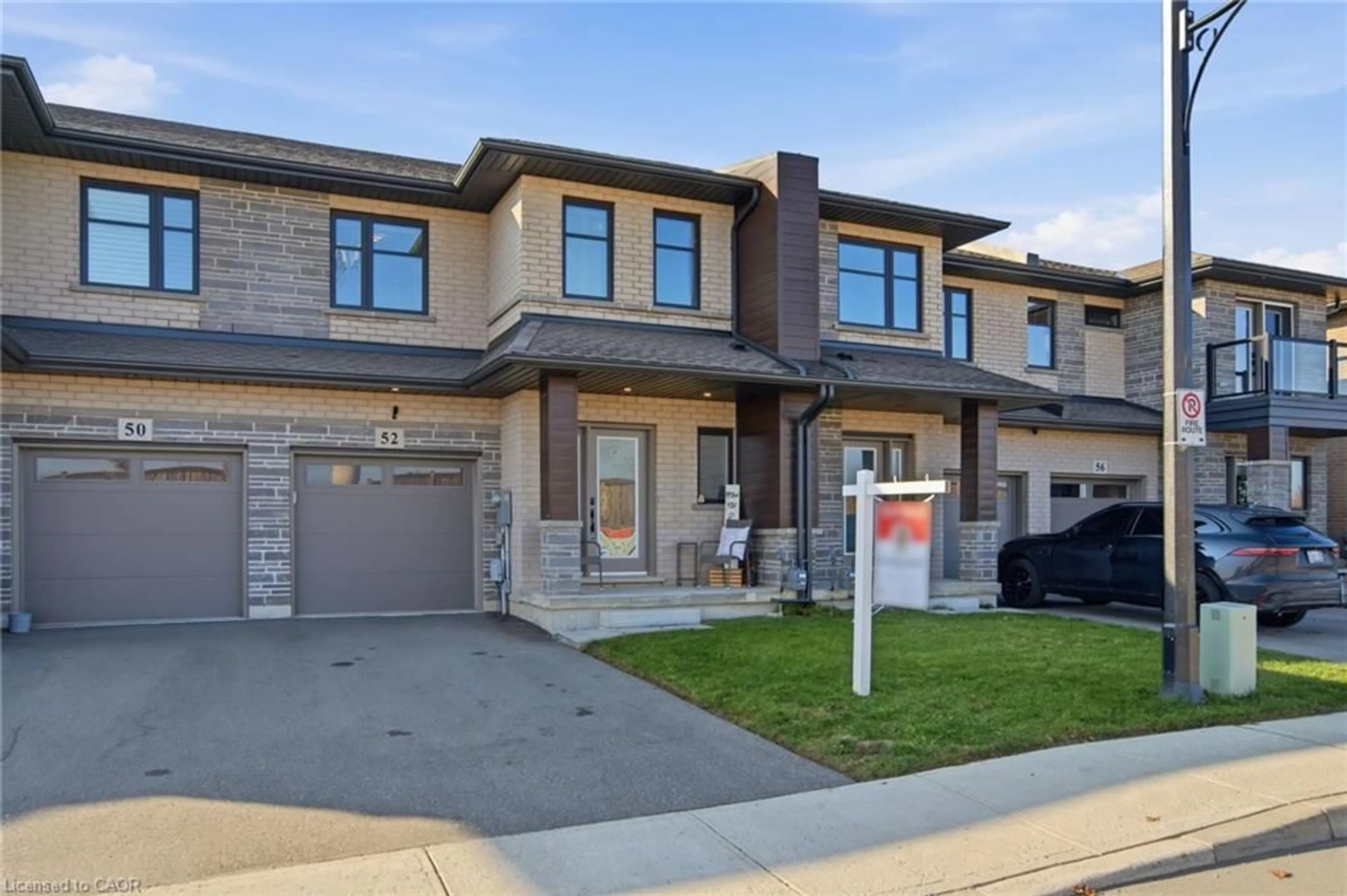 Home with brick exterior material, street for 52 Jayla Lane, Smithville Ontario L0R 2A0