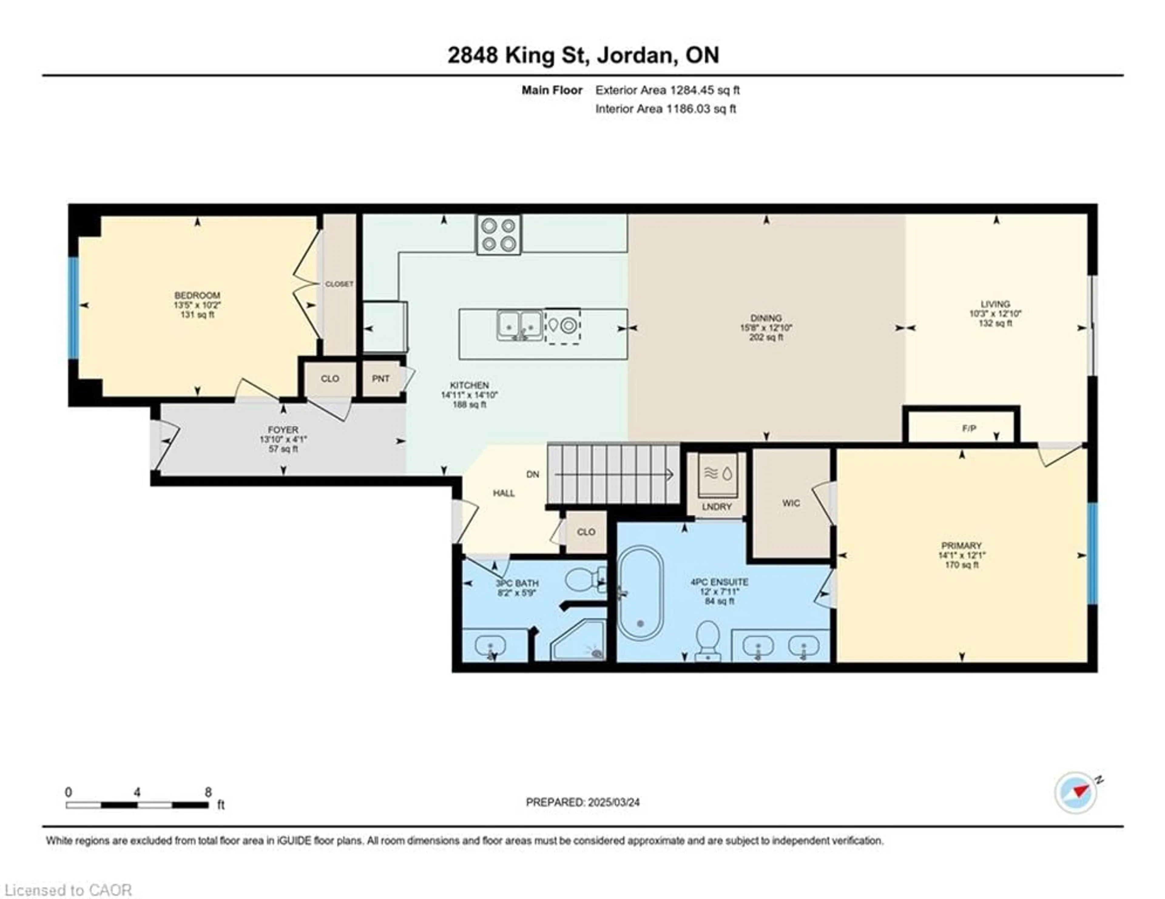 Floor plan for 2848 King St #5, Jordan Station Ontario L0R 1S0