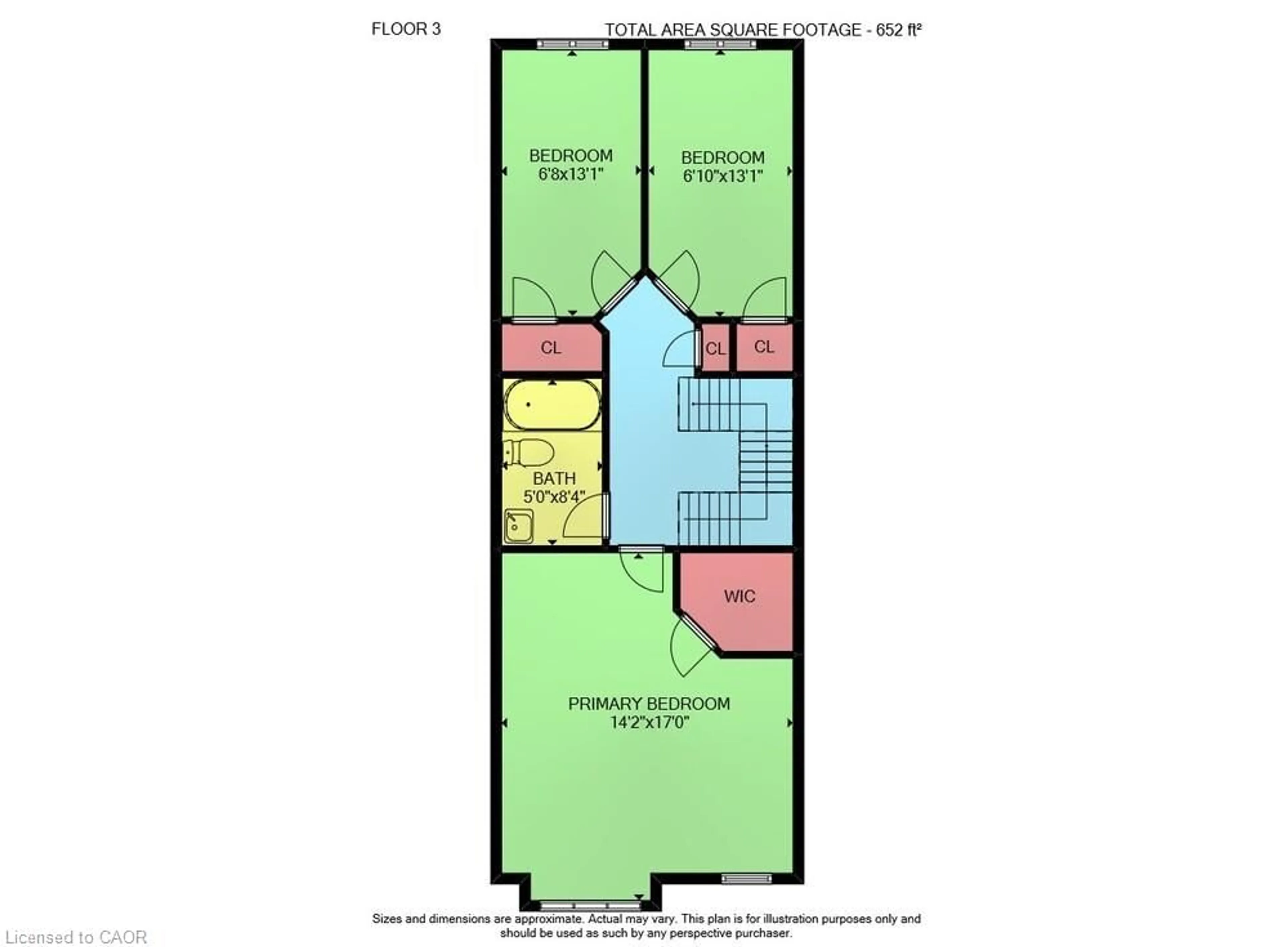 Floor plan for 4862 Connor Dr, Beamsville Ontario L3J 0S2