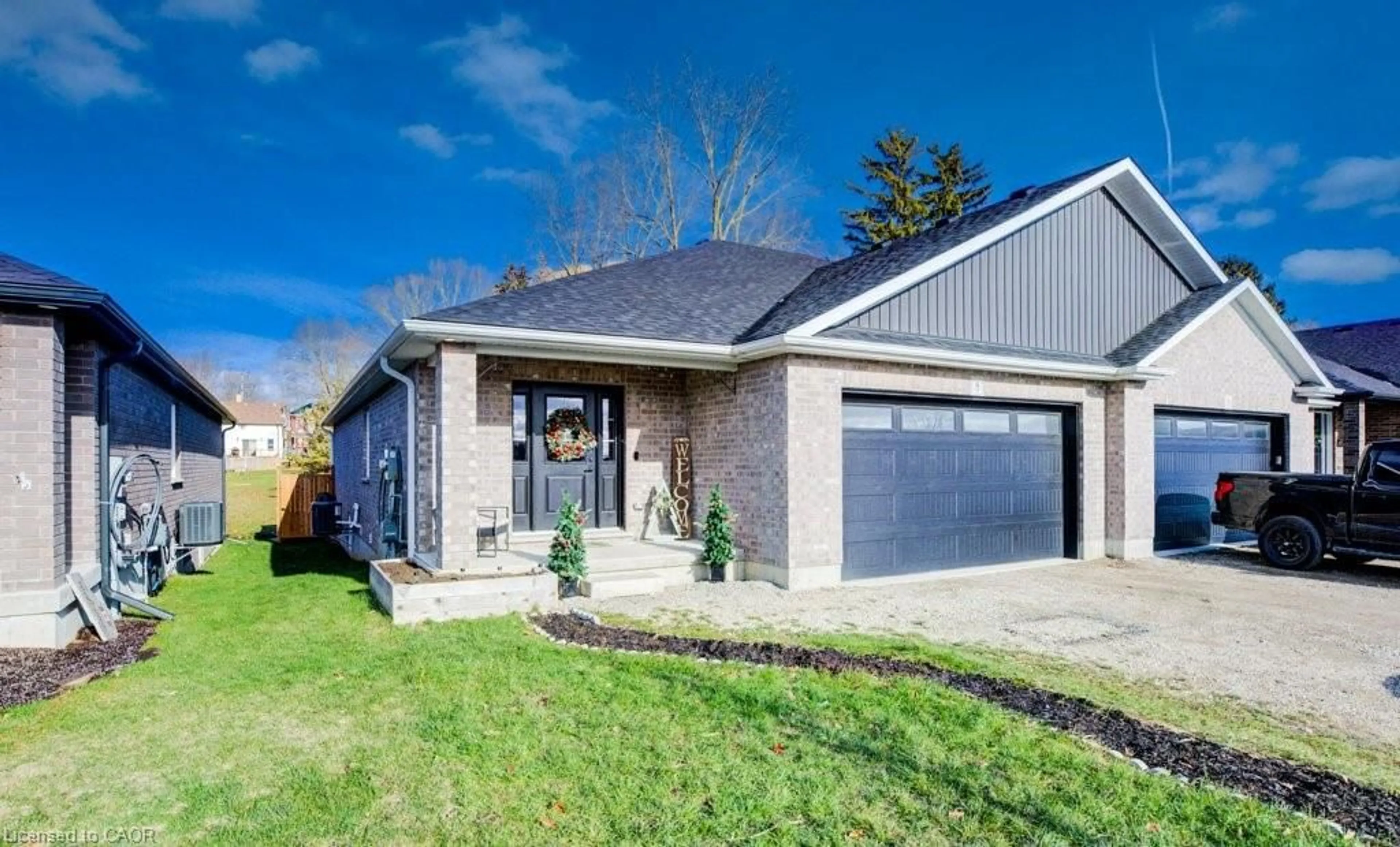 Home with brick exterior material, street for 8 Malcolm Cres, Listowel Ontario N4W 0K3