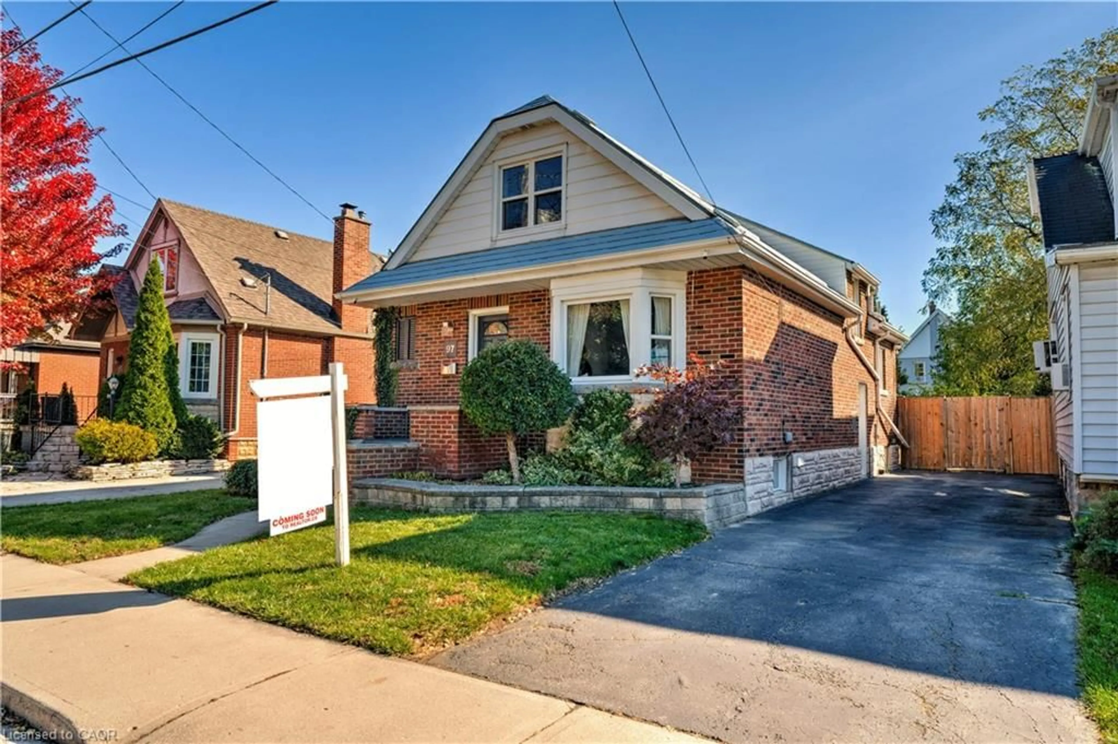 Home with brick exterior material, street for 97 Knyvet Ave, Hamilton Ontario L9A 3J6