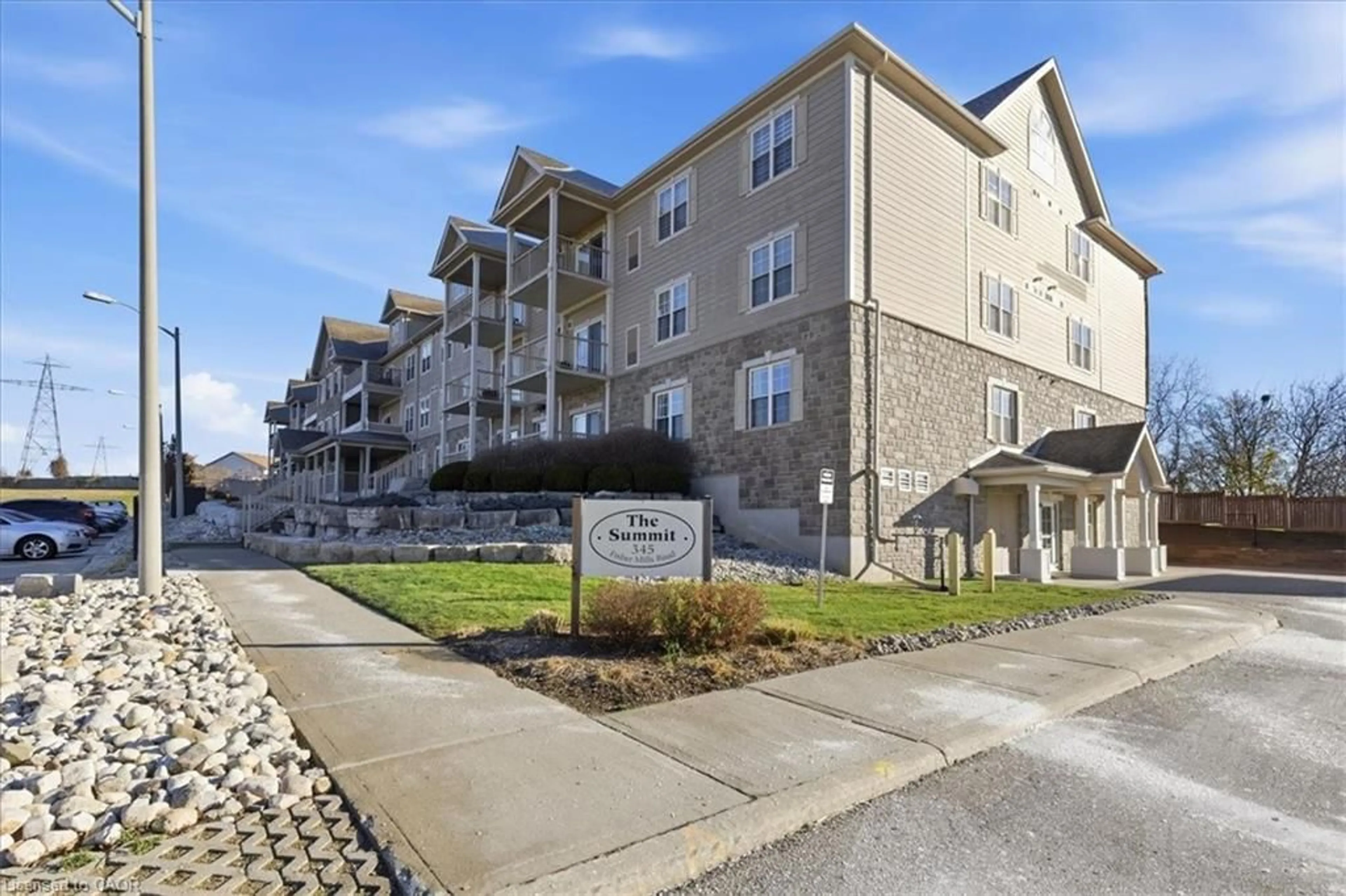 Patio, unknown for 345 Fisher Mills Rd #301, Cambridge Ontario N3C 0E5