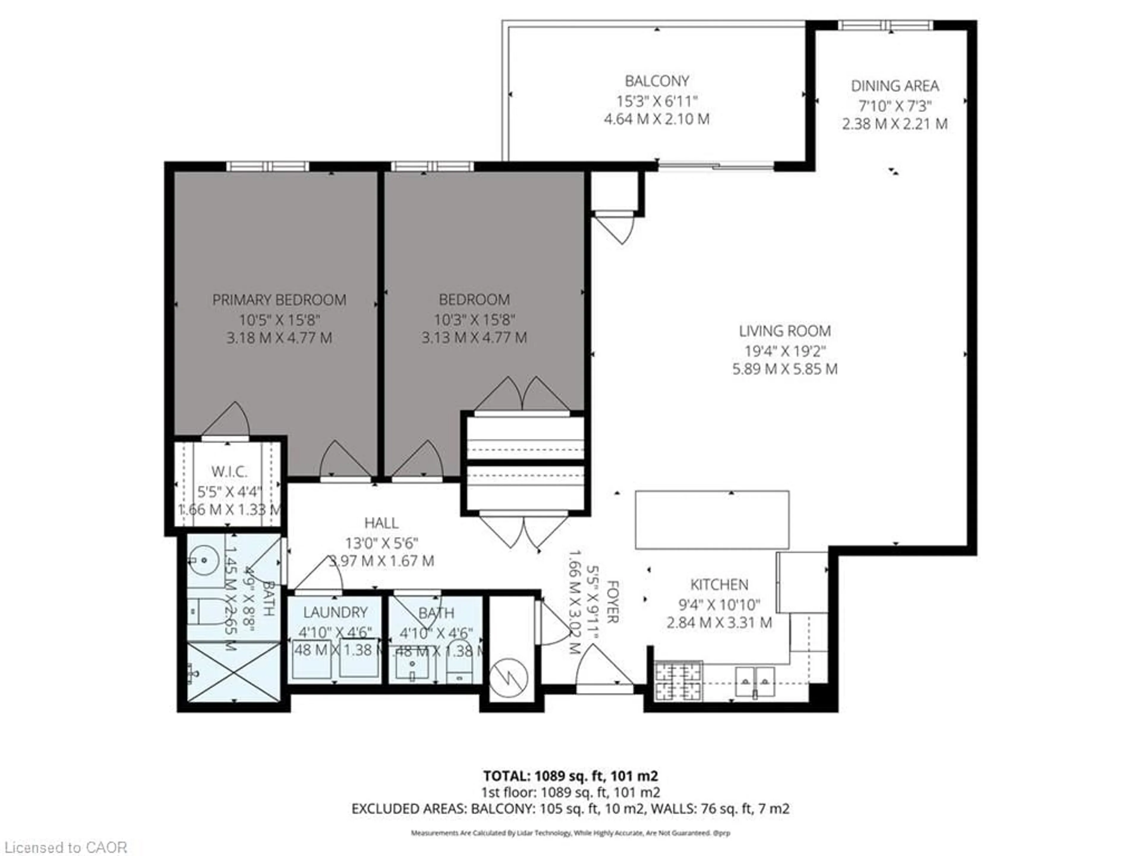 Floor plan for 345 Fisher Mills Rd #301, Cambridge Ontario N3C 0E5