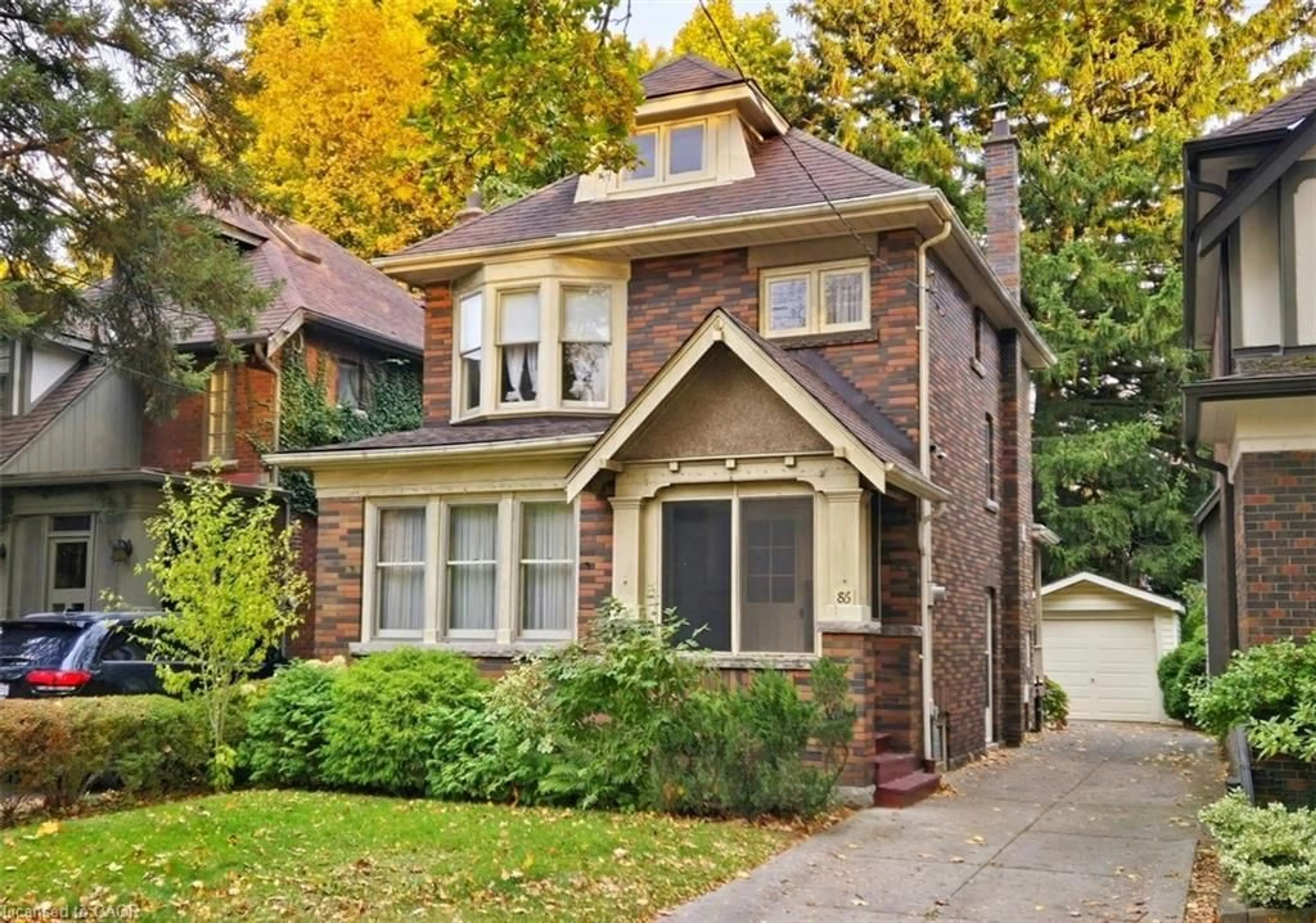 Home with brick exterior material, street for 86 Dromore Cres, Hamilton Ontario L8S 4B2