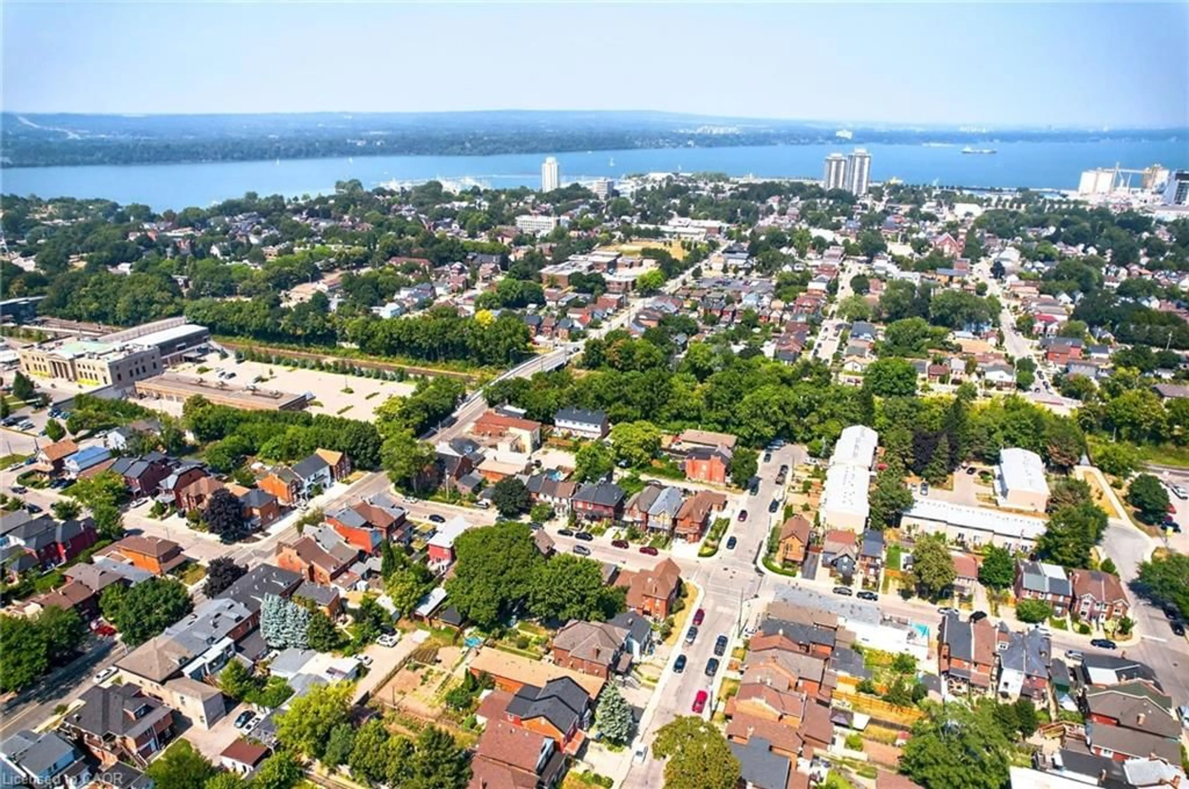 A pic from outside/outdoor area/front of a property/back of a property/a pic from drone, unknown for 79 Murray St, Hamilton Ontario L8L 3G1