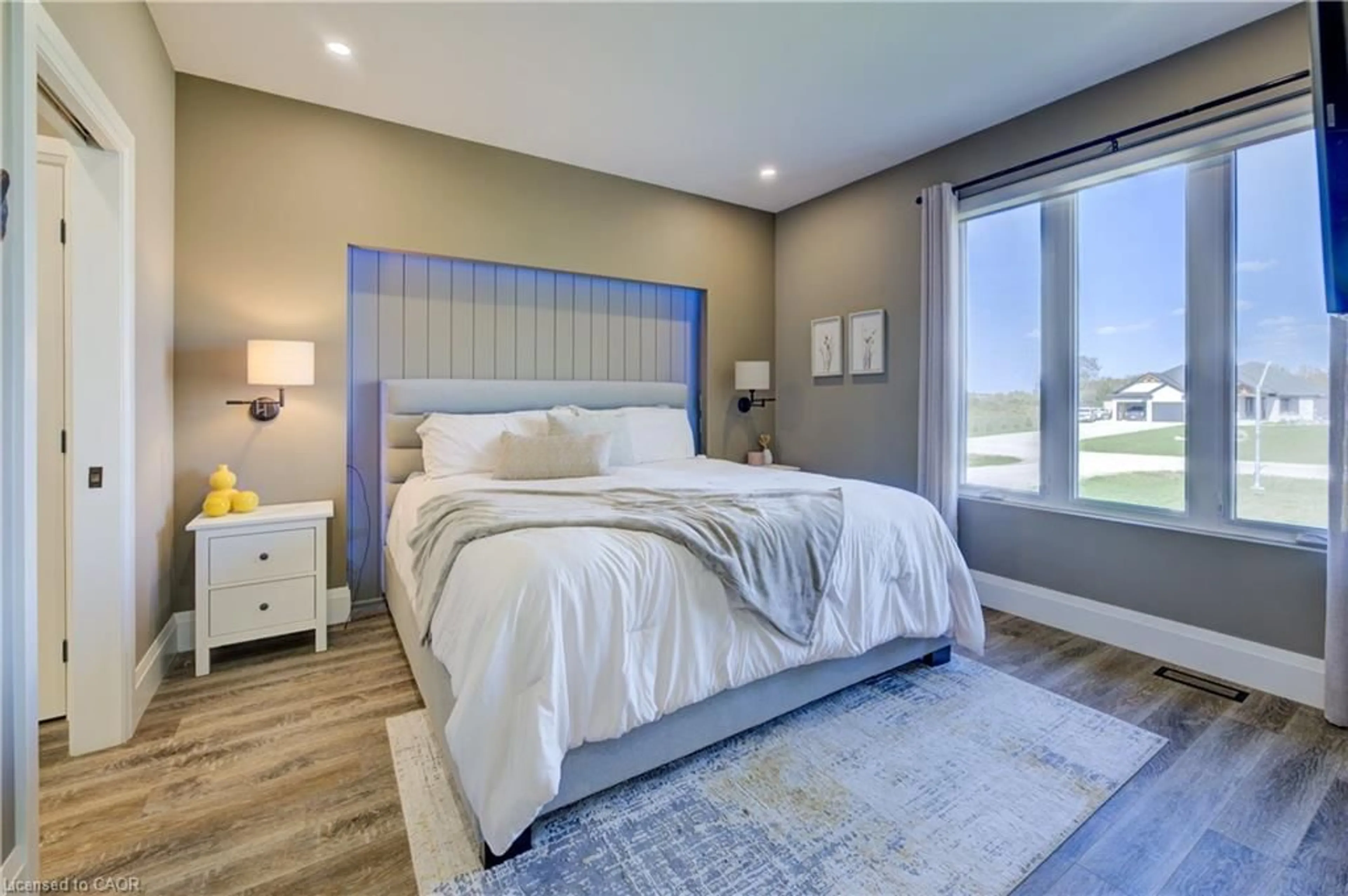 Bedroom with bed, unknown for 43711 Adelaide St, Cranbrook Ontario N0G 1H0