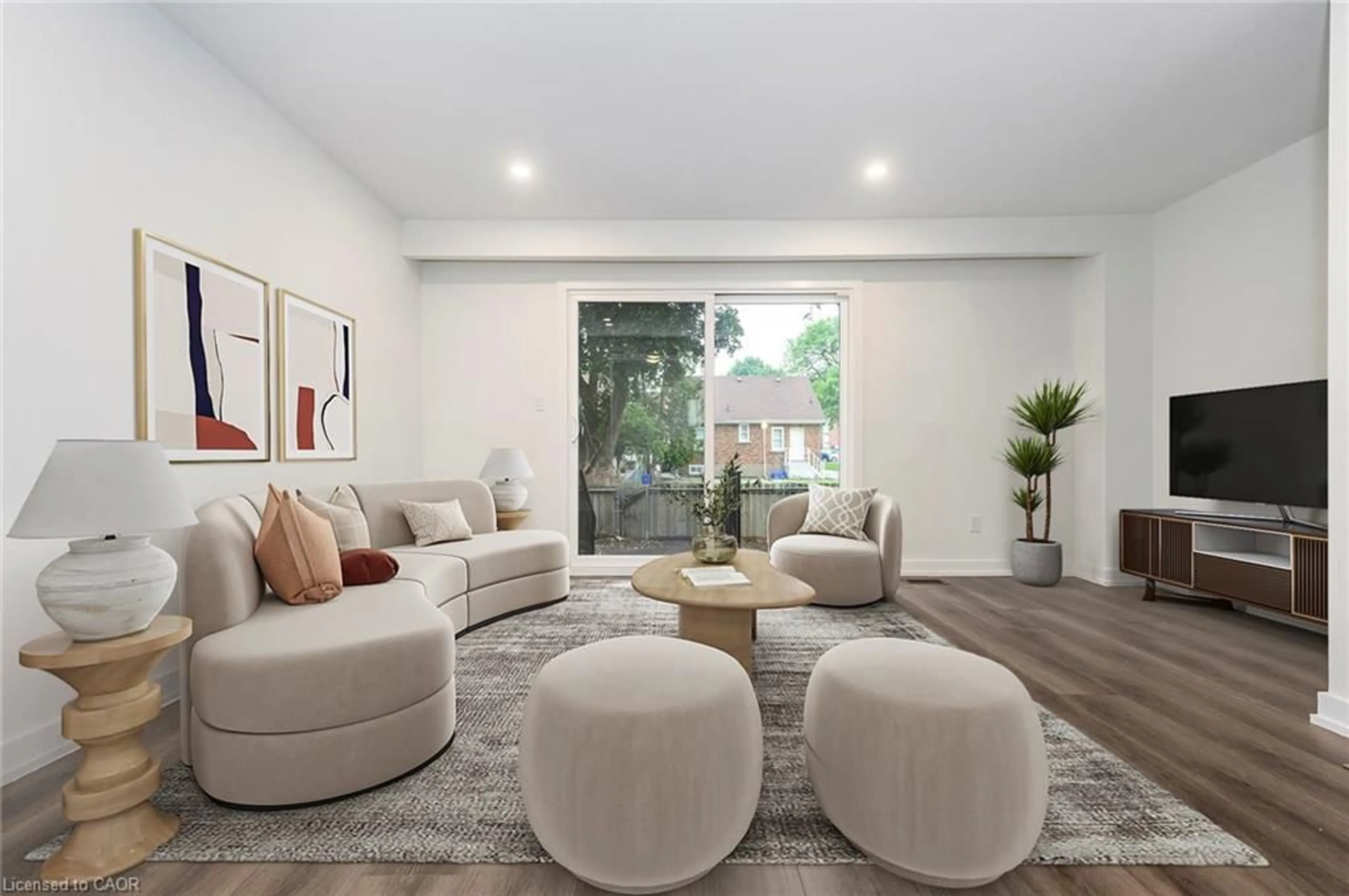 Living room with furniture, unknown for 59 Woodman Dr, Hamilton Ontario L8H 2M5