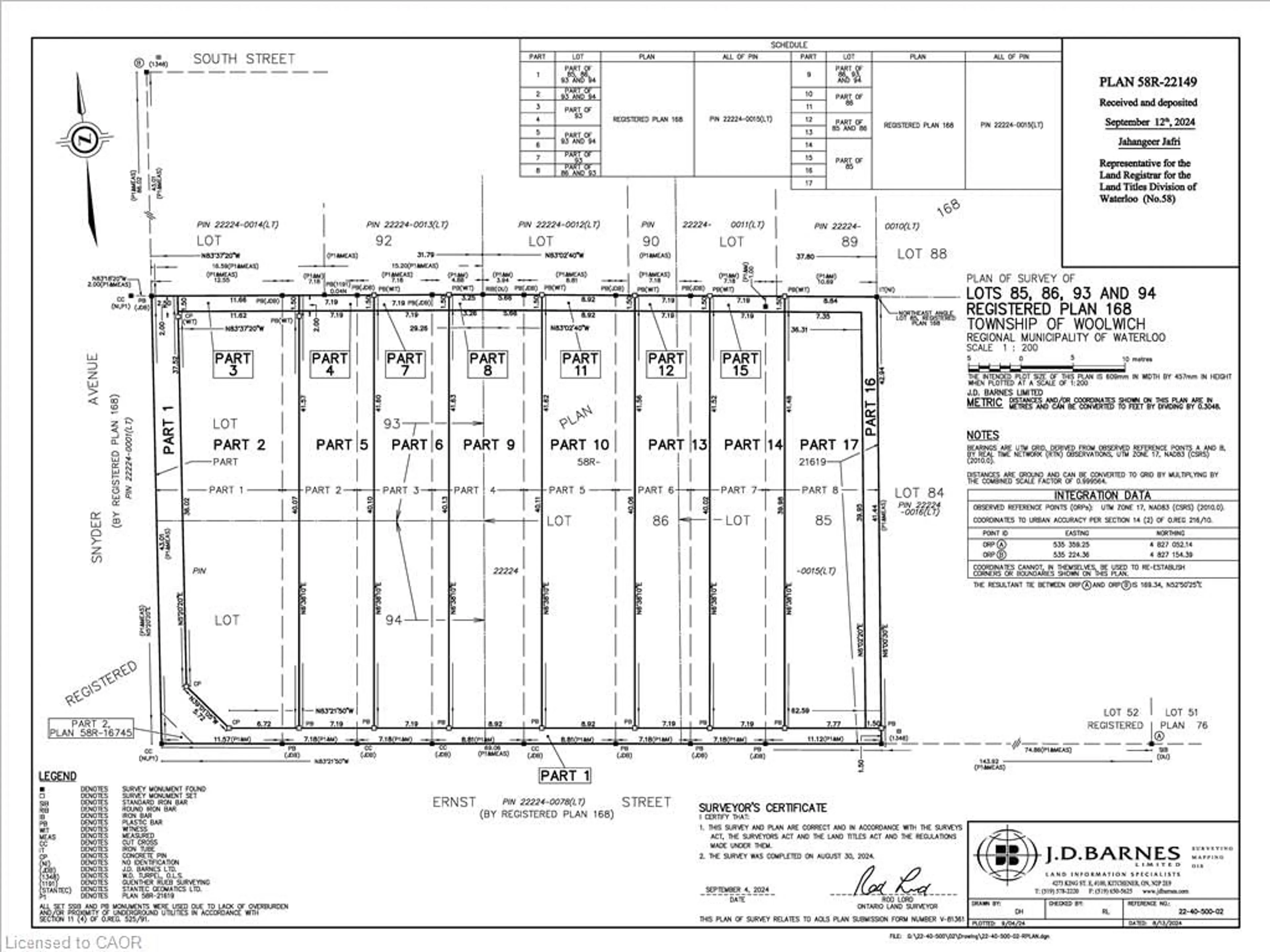 Floor plan for 18 Ernst St, Elmira Ontario N3B 1K5