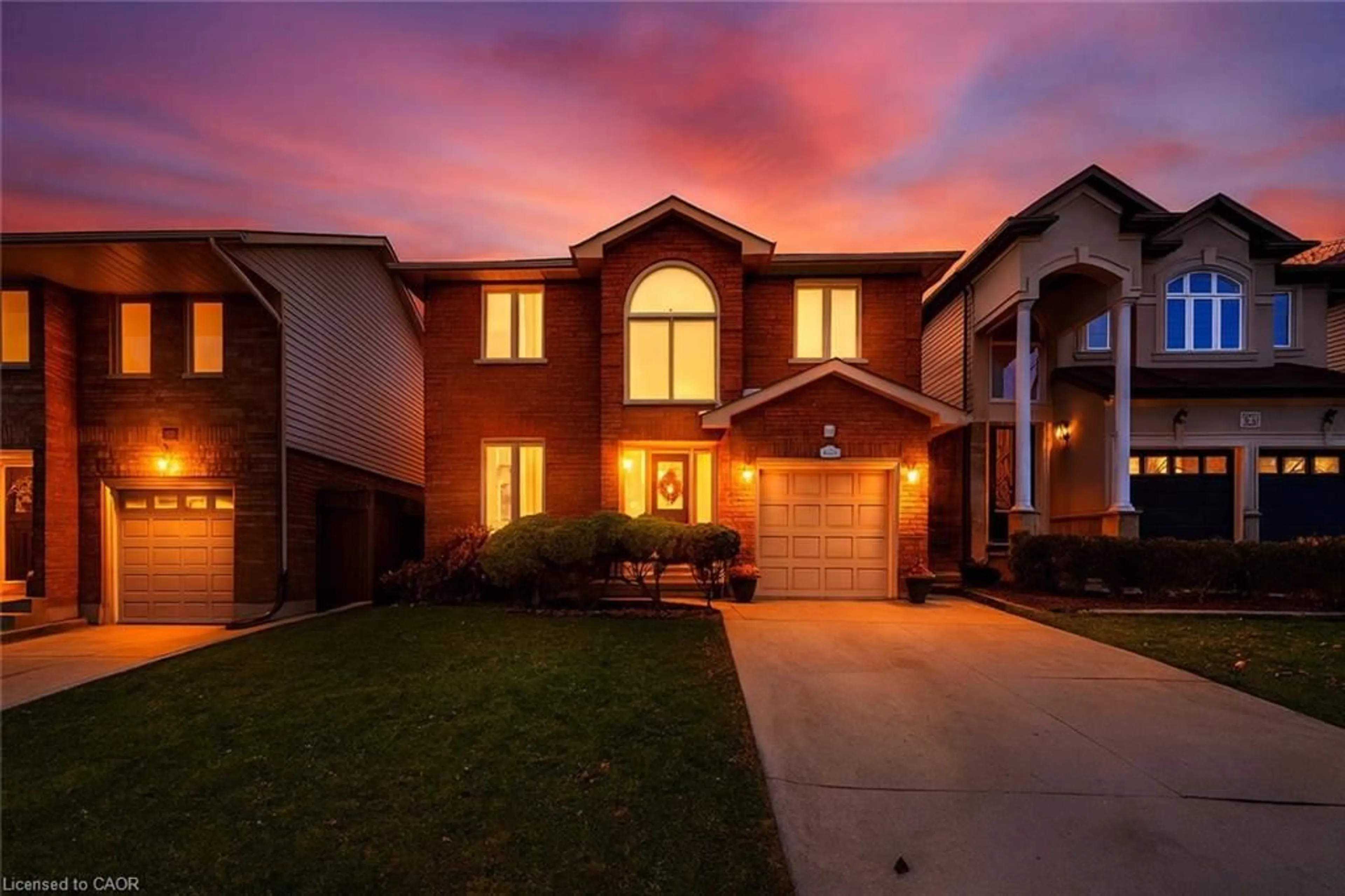 Home with brick exterior material, street for 113 Greenshire Dr, Hamilton Ontario L9C 7G5