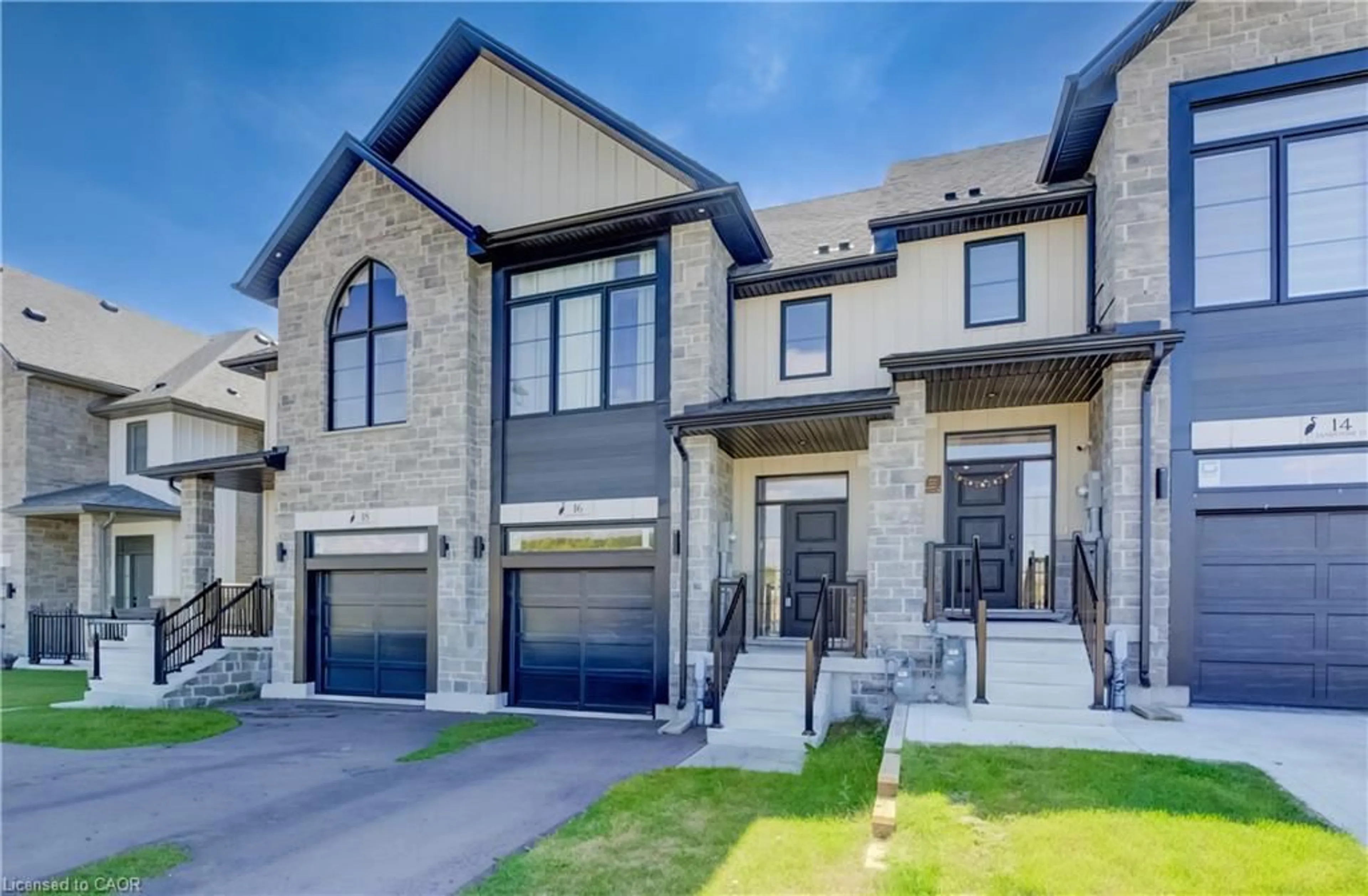 Home with brick exterior material, street for 16 Sandstone St, Cambridge Ontario N1S 4Y4