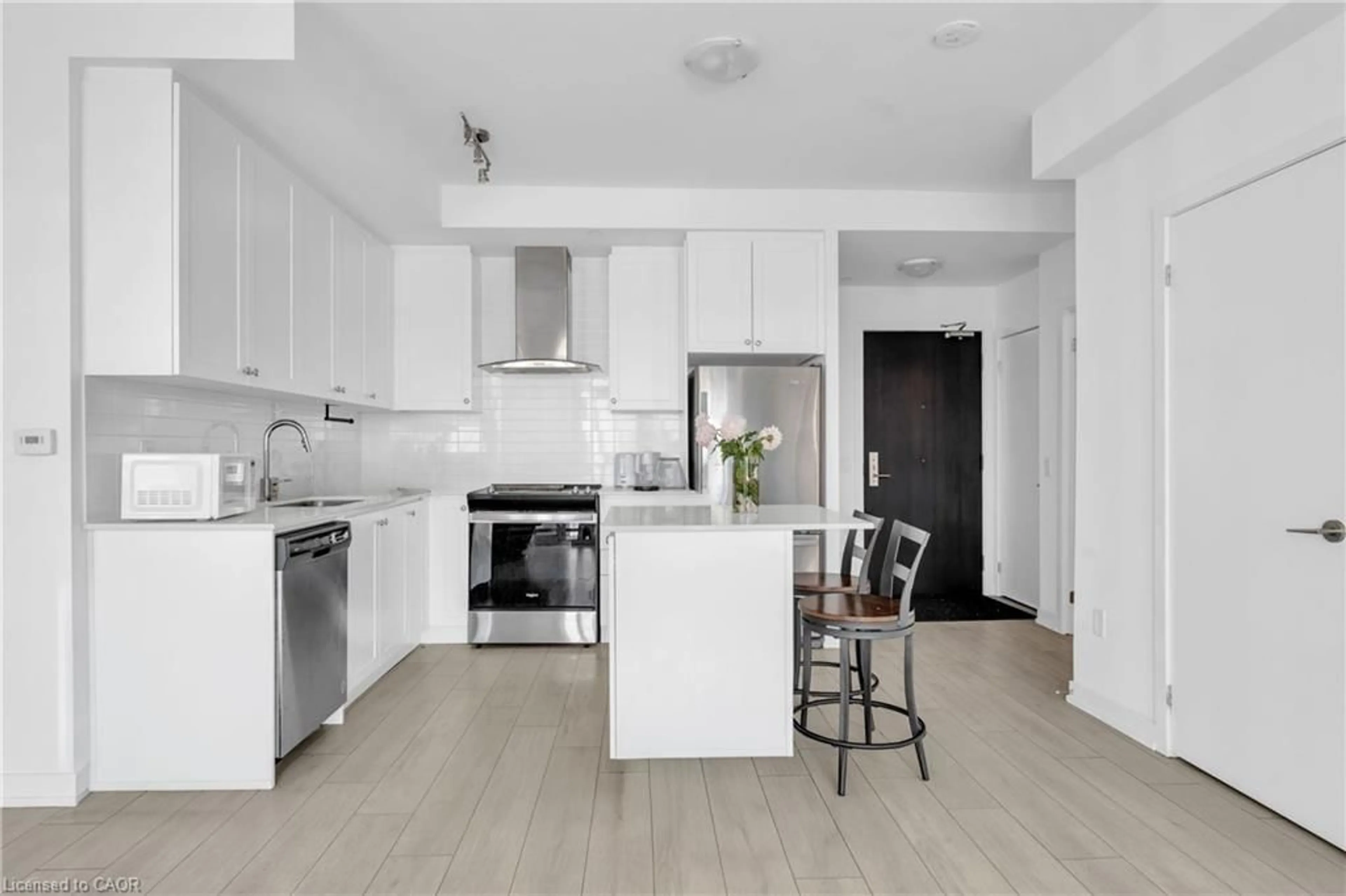 Open concept kitchen, unknown for 55 Duke St #1210, Kitchener Ontario N2H 0C9
