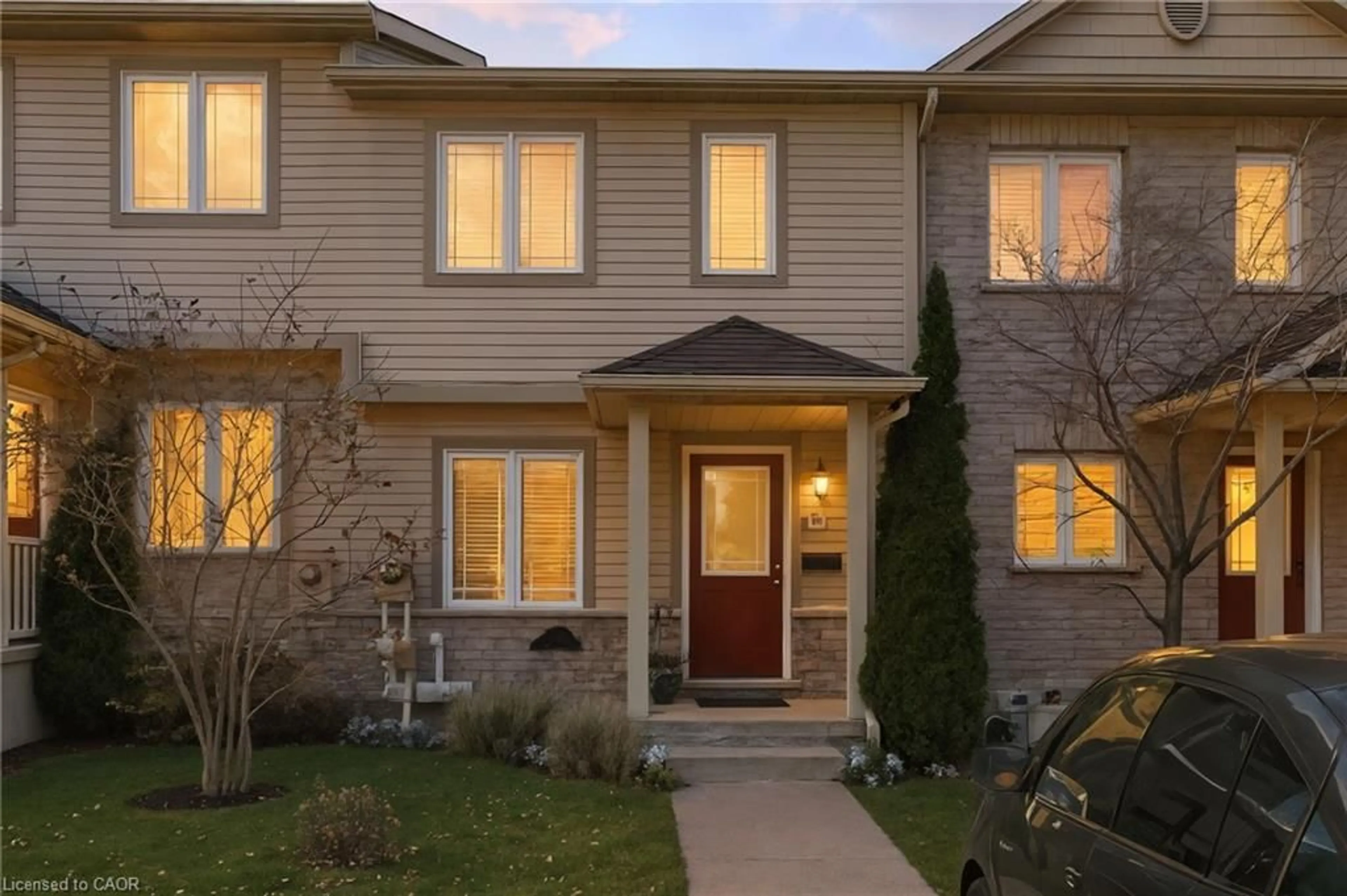 Home with brick exterior material, street for 10 Foxglove Cres #37, Kitchener Ontario N2E 0E1