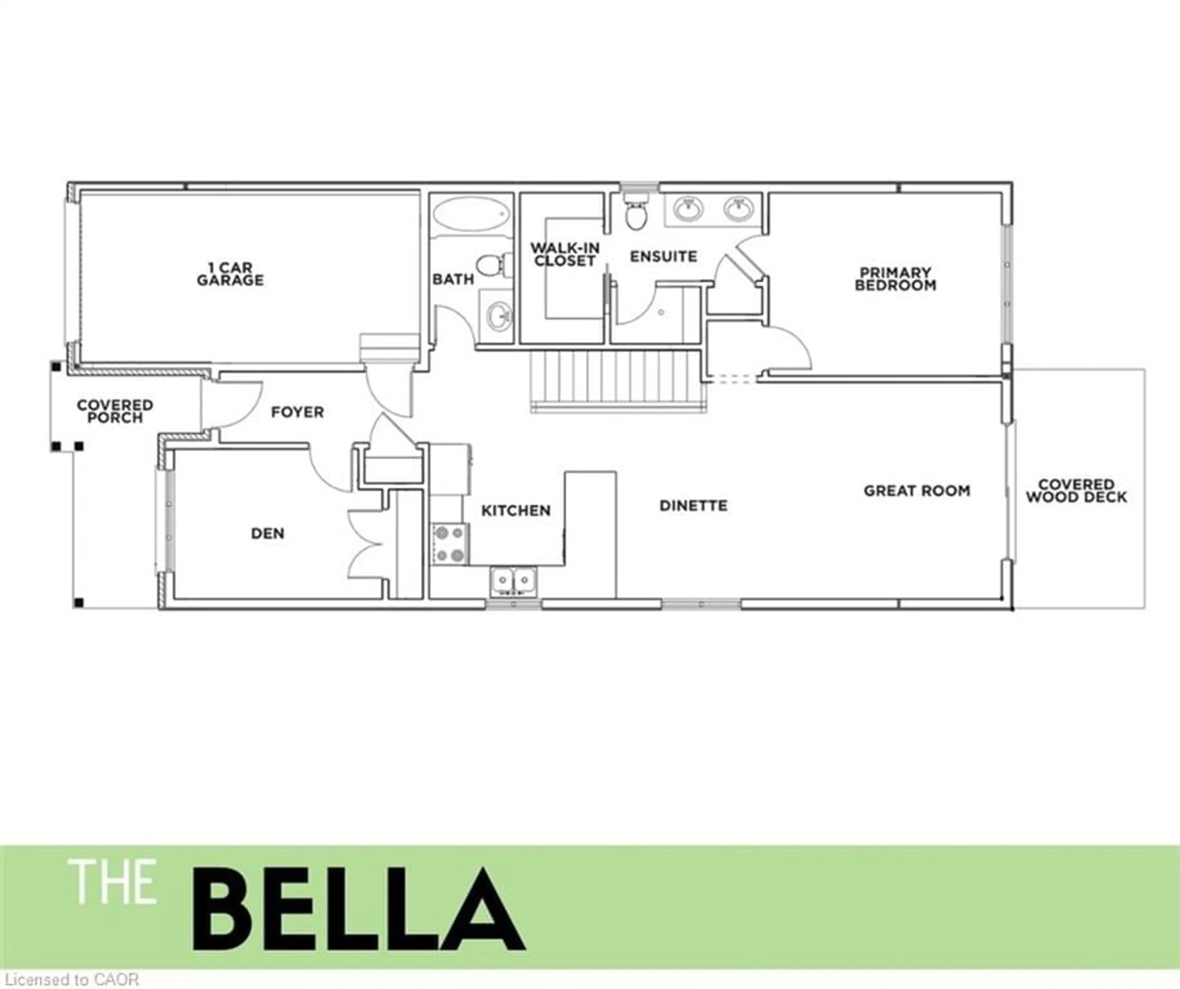 Floor plan for LOT 94-1 Pike Creek Dr, Cayuga Ontario N0A 1E0