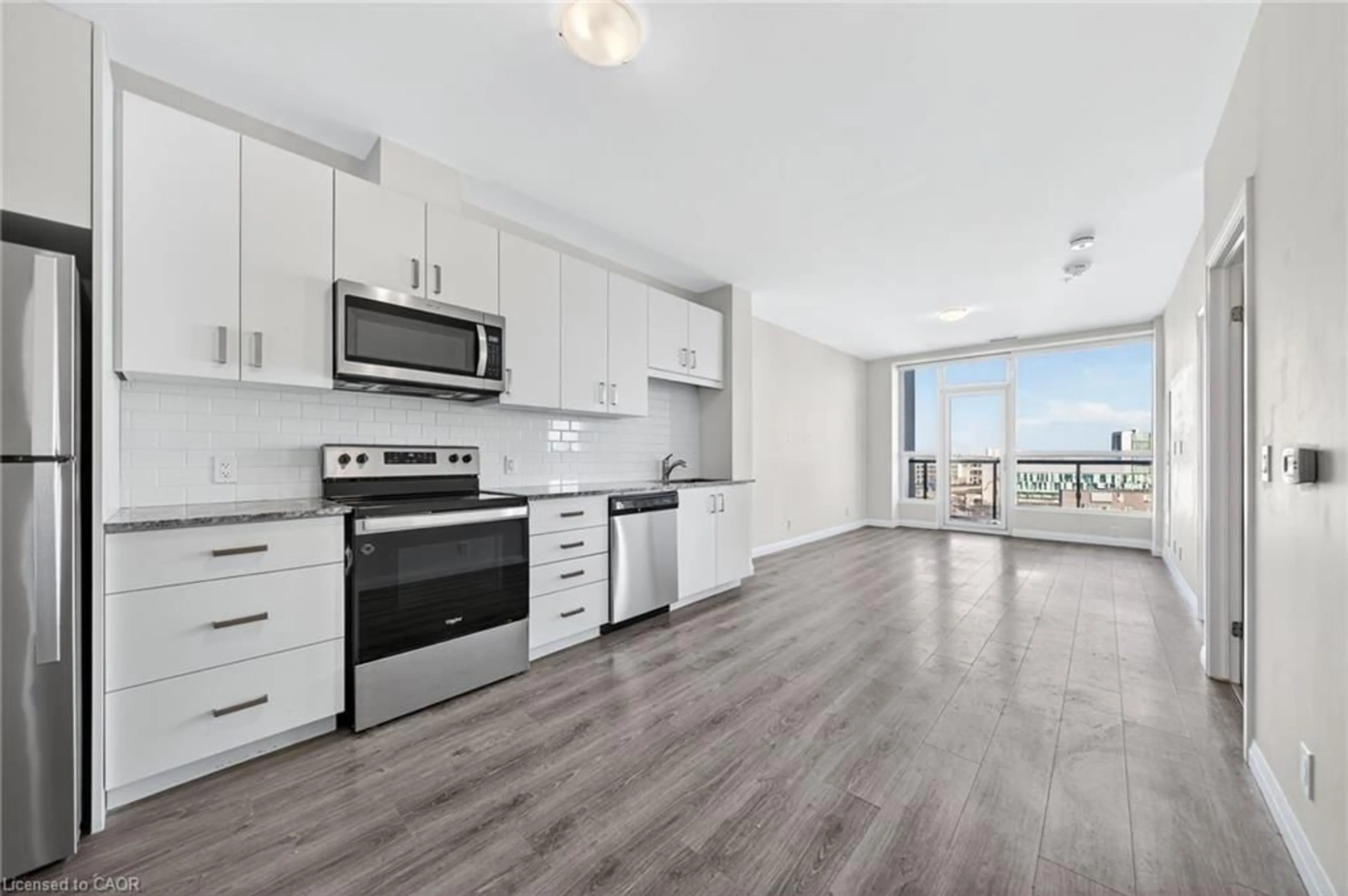 Open concept kitchen, unknown for 104 Garment St #902, Kitchener Ontario N2G 0C8