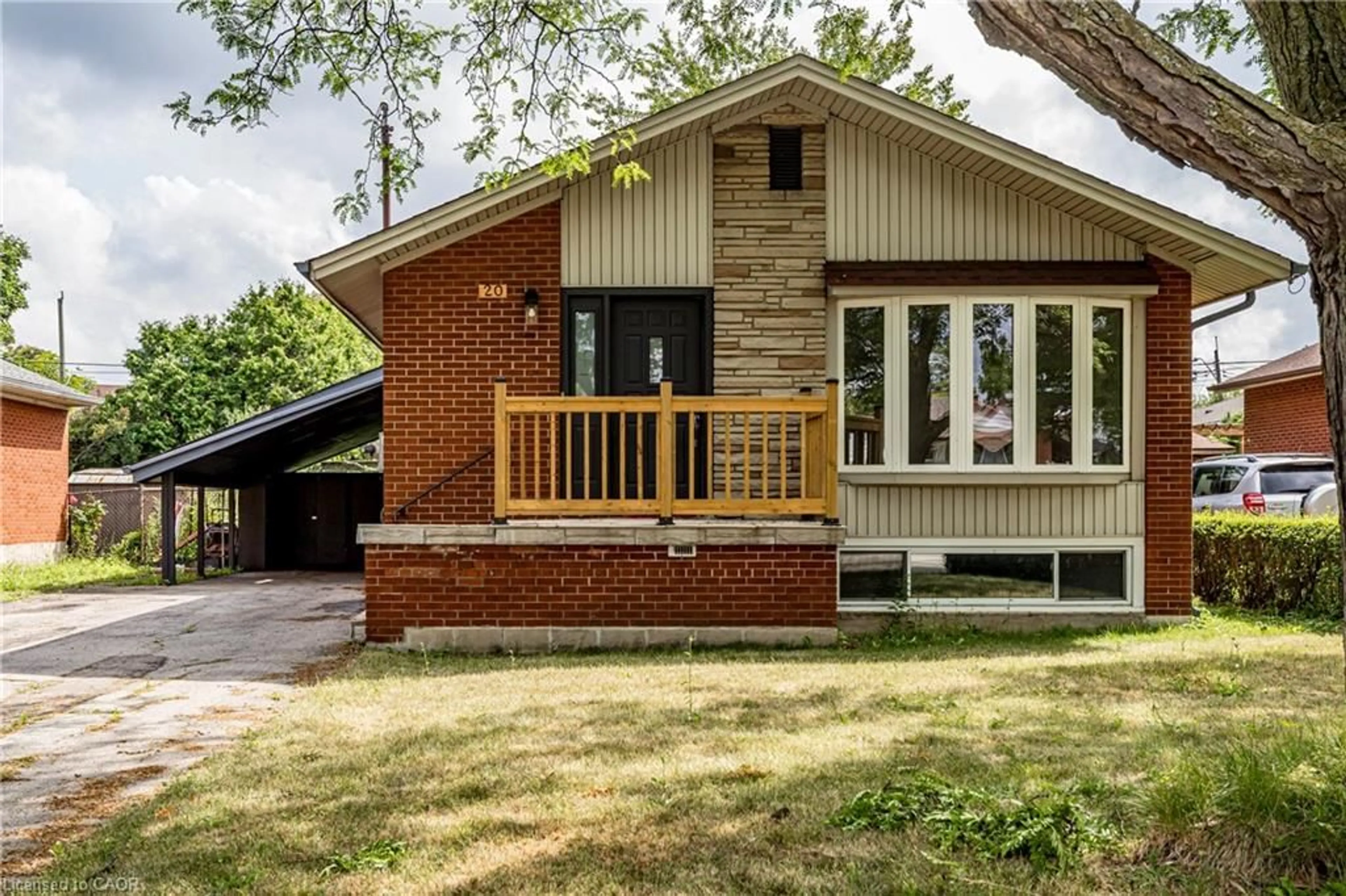 Home with brick exterior material, street for 20 Burfield Ave, Hamilton Ontario L8T 2J9