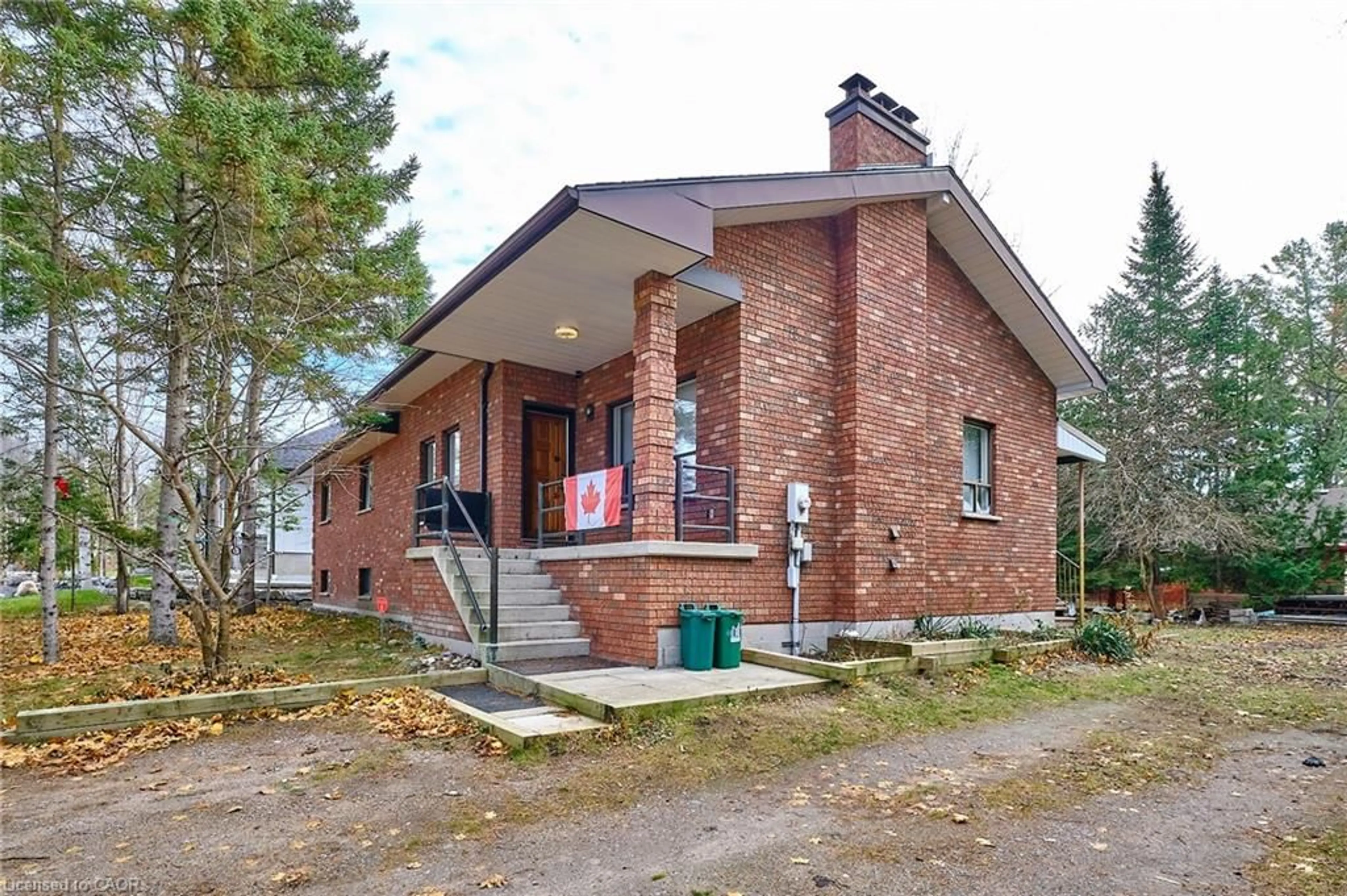 Home with brick exterior material, street for 13 Balsam Ave, Woodland Beach Ontario L0L 2T0