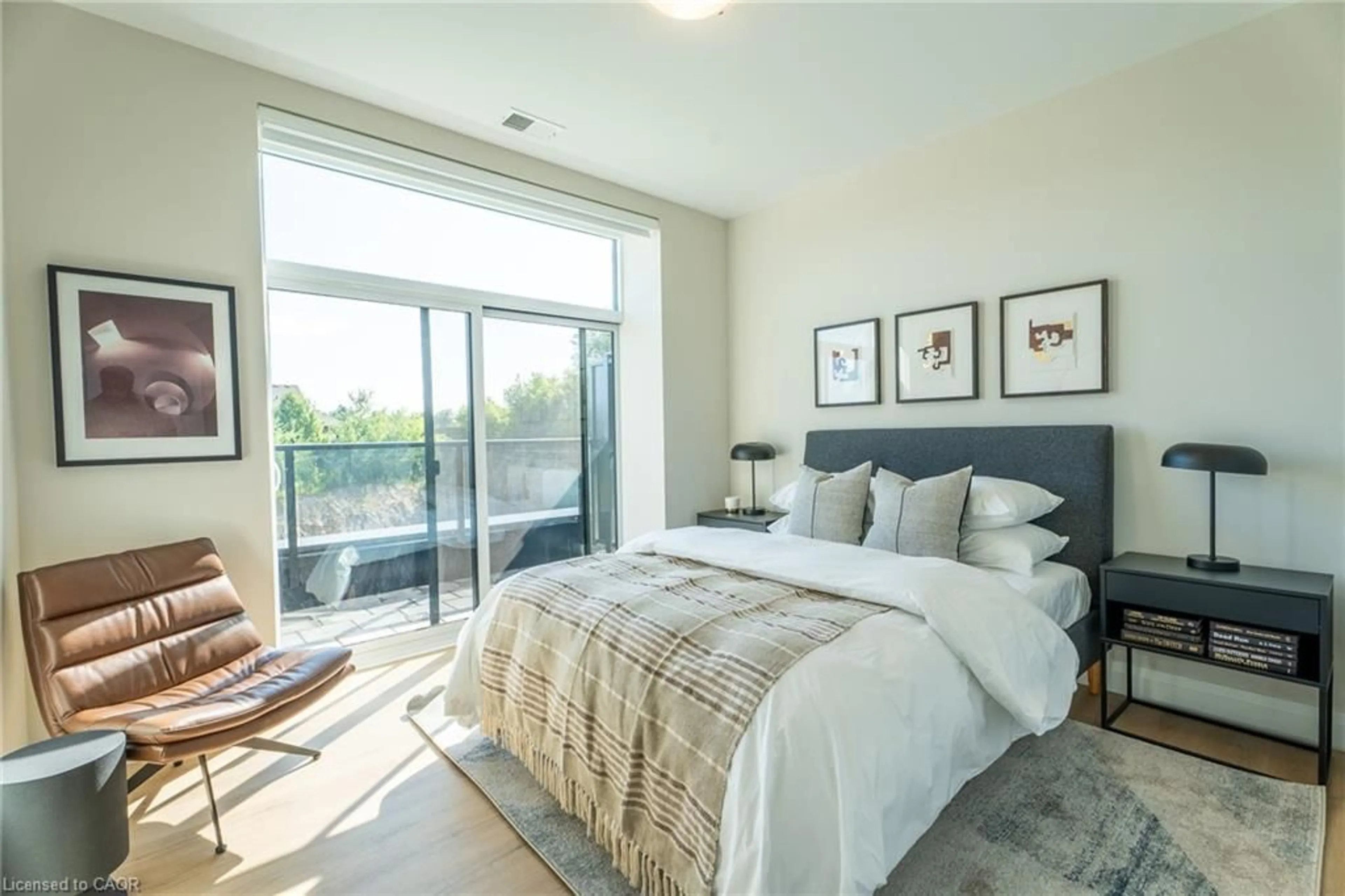 Bedroom with bed, unknown for 1882 Gordon St #322, Guelph Ontario N1L 0P4