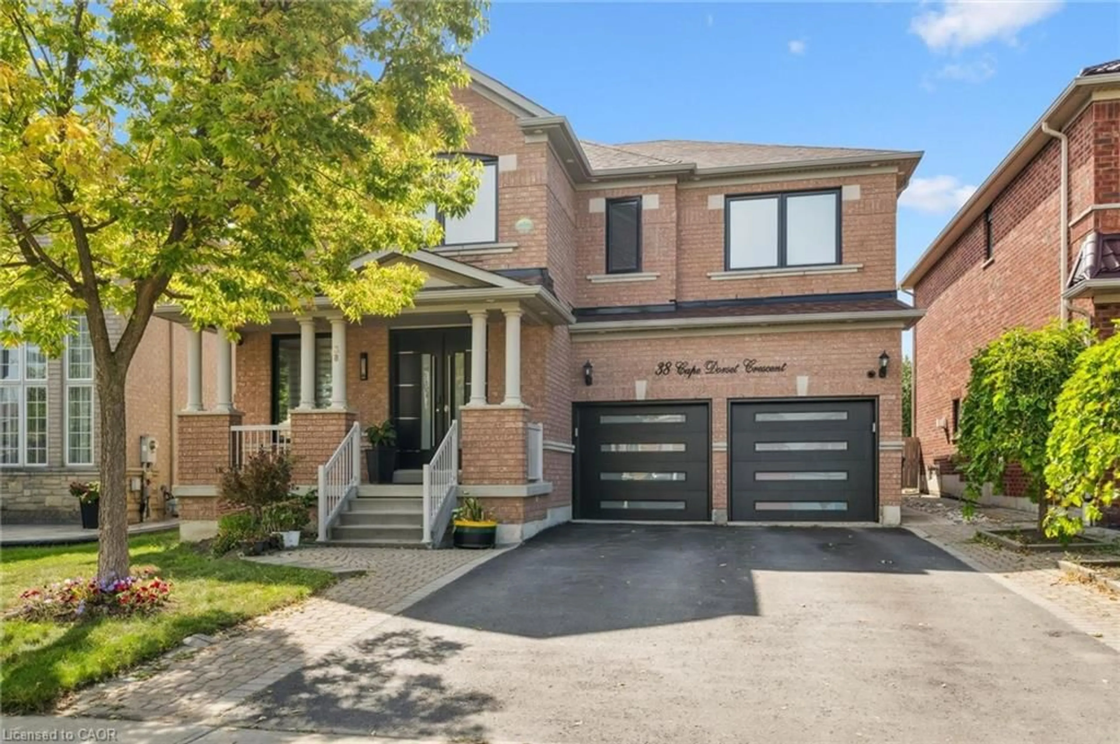 Home with brick exterior material, street for 38 Cape Dorset Cres, Brampton Ontario L6R 3L2