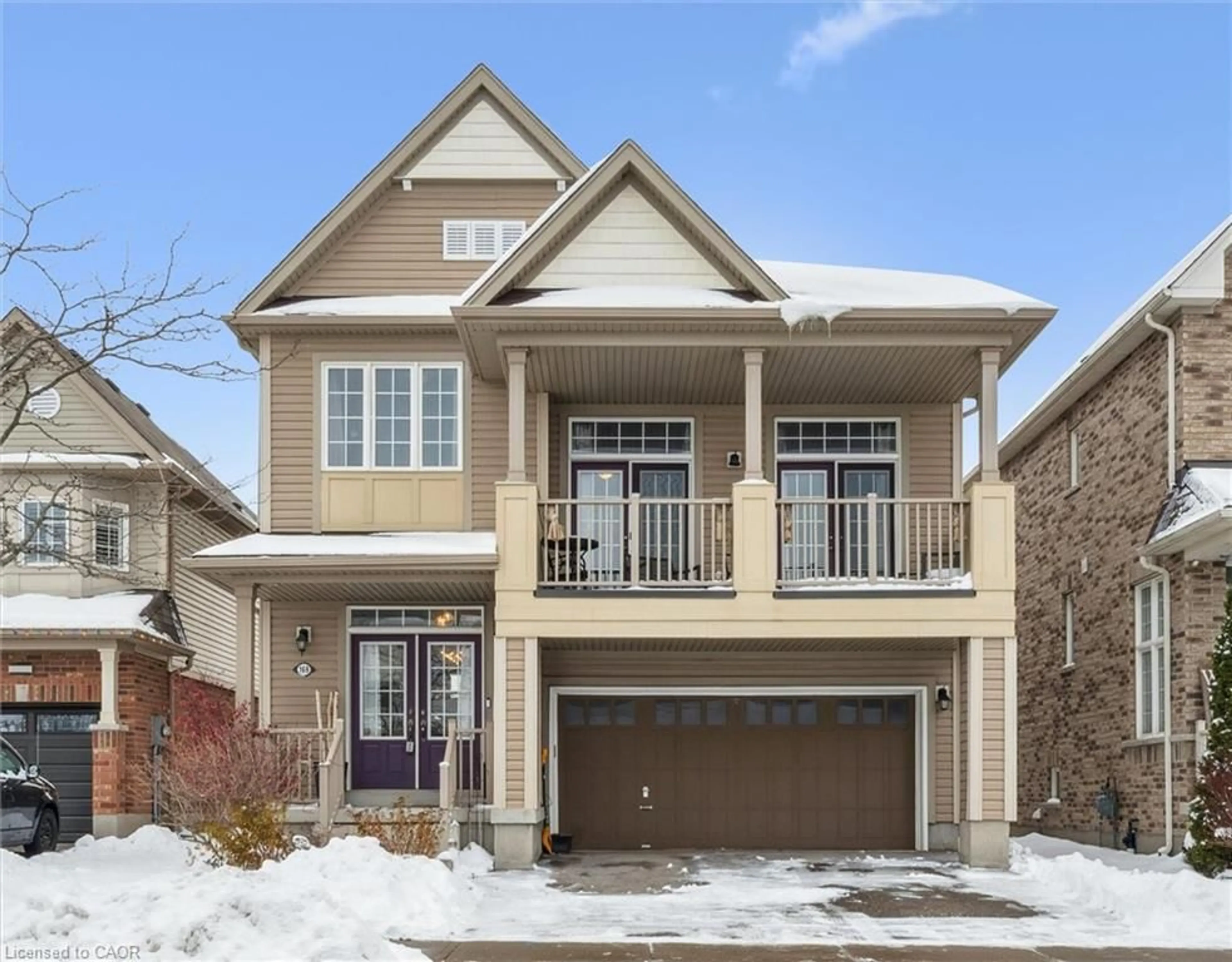 Home with brick exterior material, street for 169 Starlight Ave, Breslau Ontario N0B 1M0