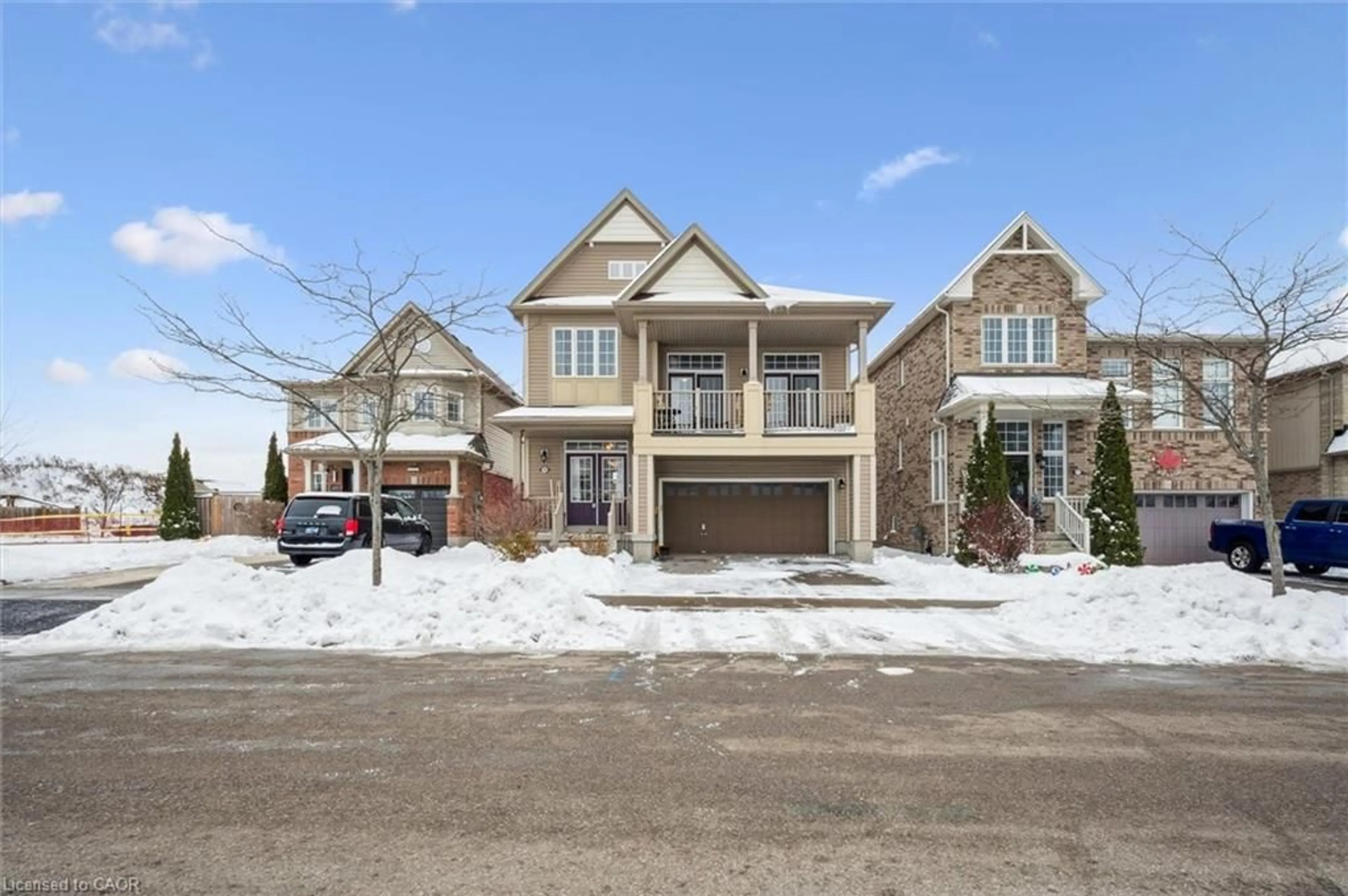 Home with brick exterior material, street for 169 Starlight Ave, Breslau Ontario N0B 1M0