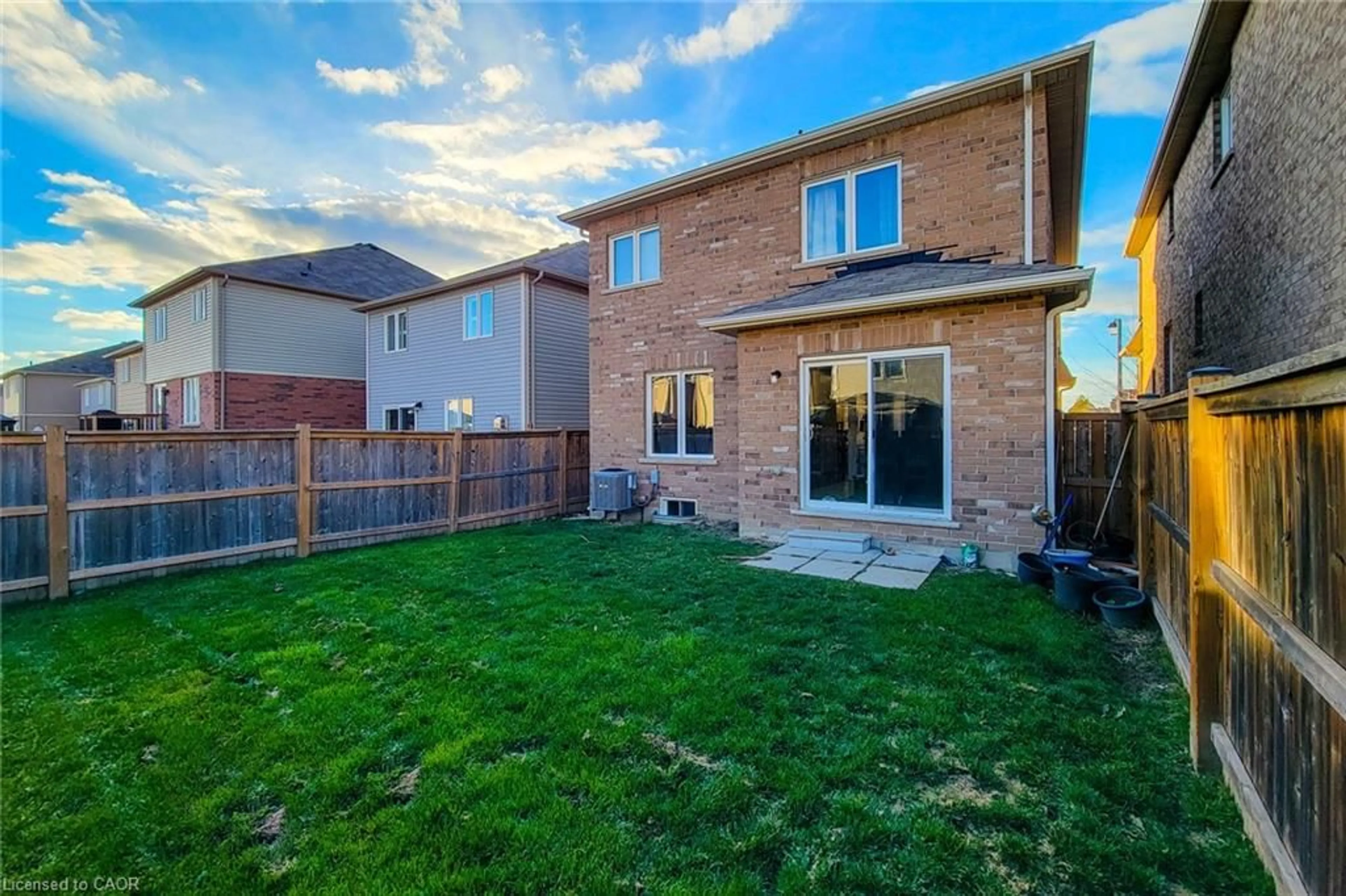 A pic from outside/outdoor area/front of a property/back of a property/a pic from drone, street for 81 Odonnel Dr, Binbrook Ontario L0R 1C0