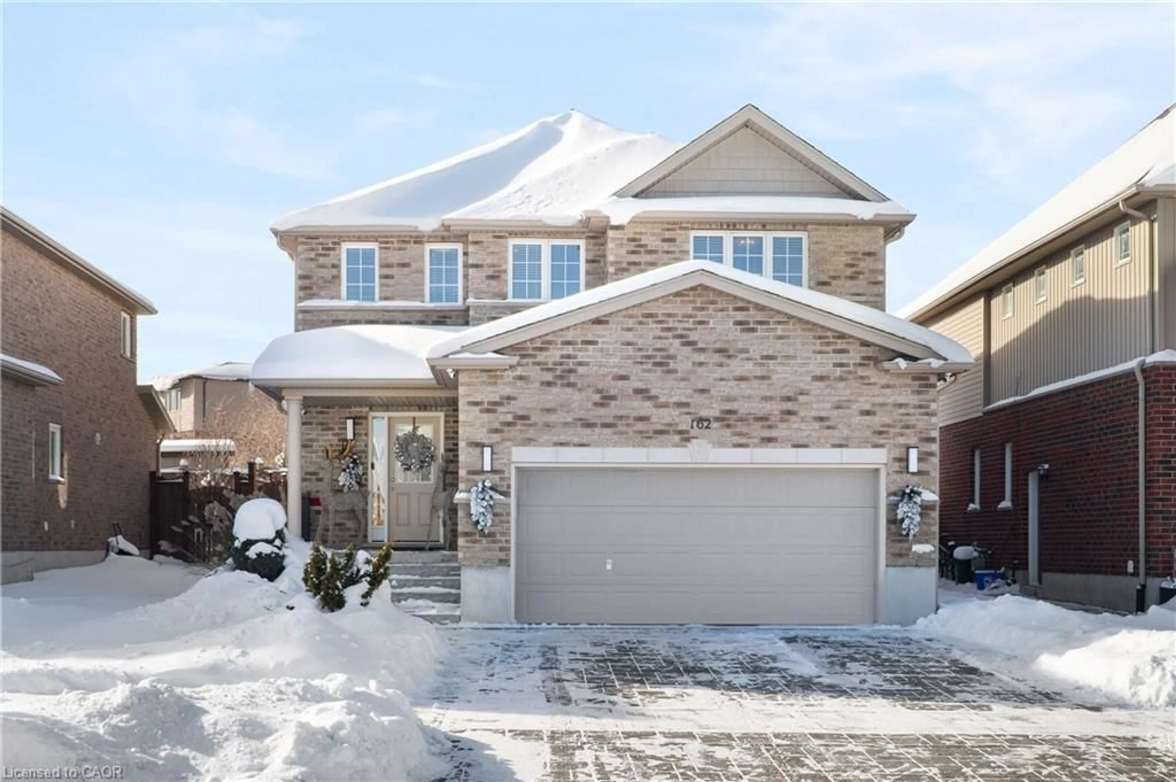 Home with brick exterior material, street for 162 Banffshire St, Kitchener Ontario N2R 1W7