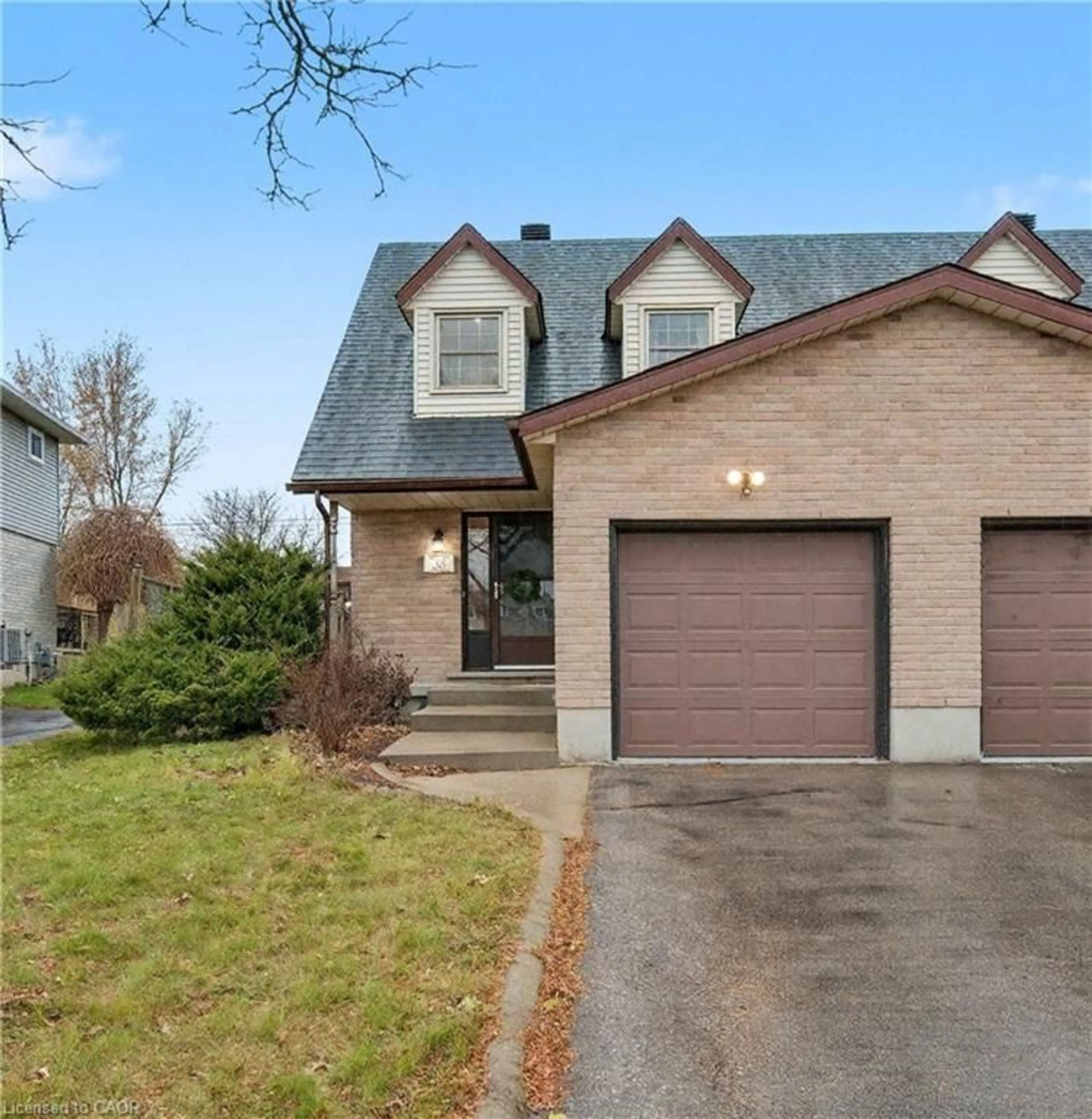 Home with brick exterior material, street for 38 Catalina Crt, Kitchener Ontario N2M 5L9