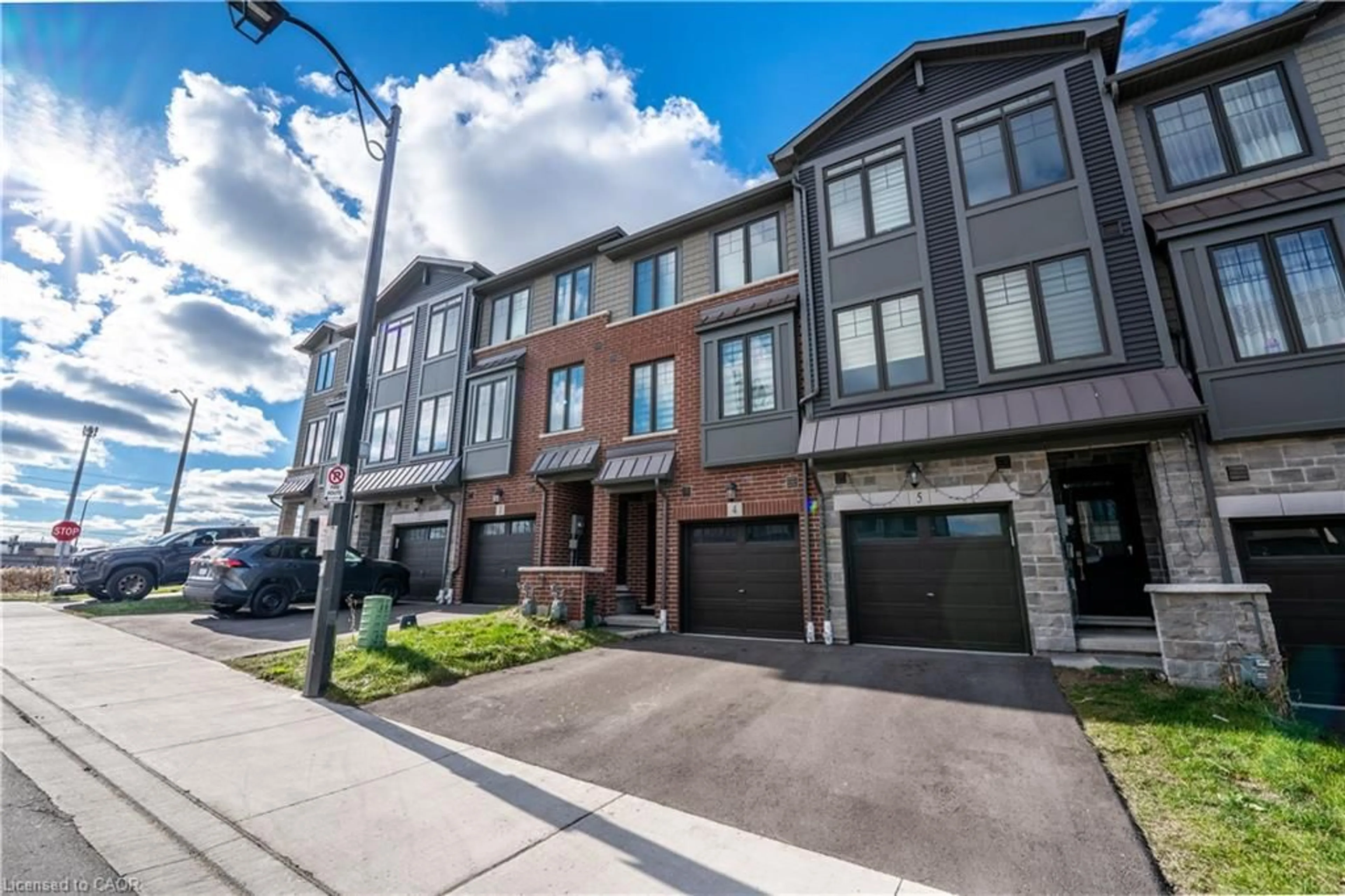 Home with brick exterior material, street for 10 Birmingham Dr #4, Cambridge Ontario N1R 8K5