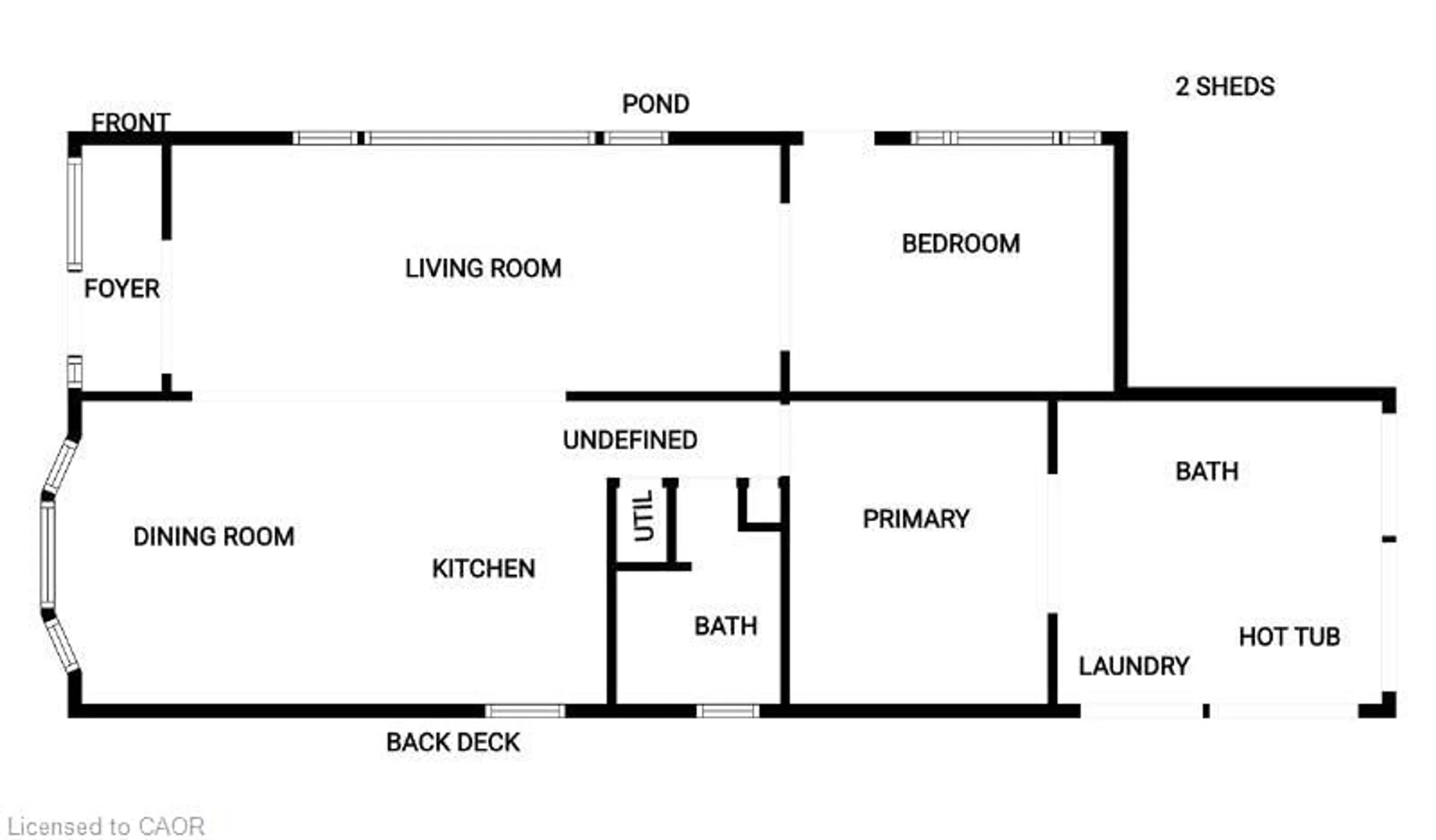 Floor plan for 1085 10th Concession Rd #77, Flamborough Ontario N0B 2J0