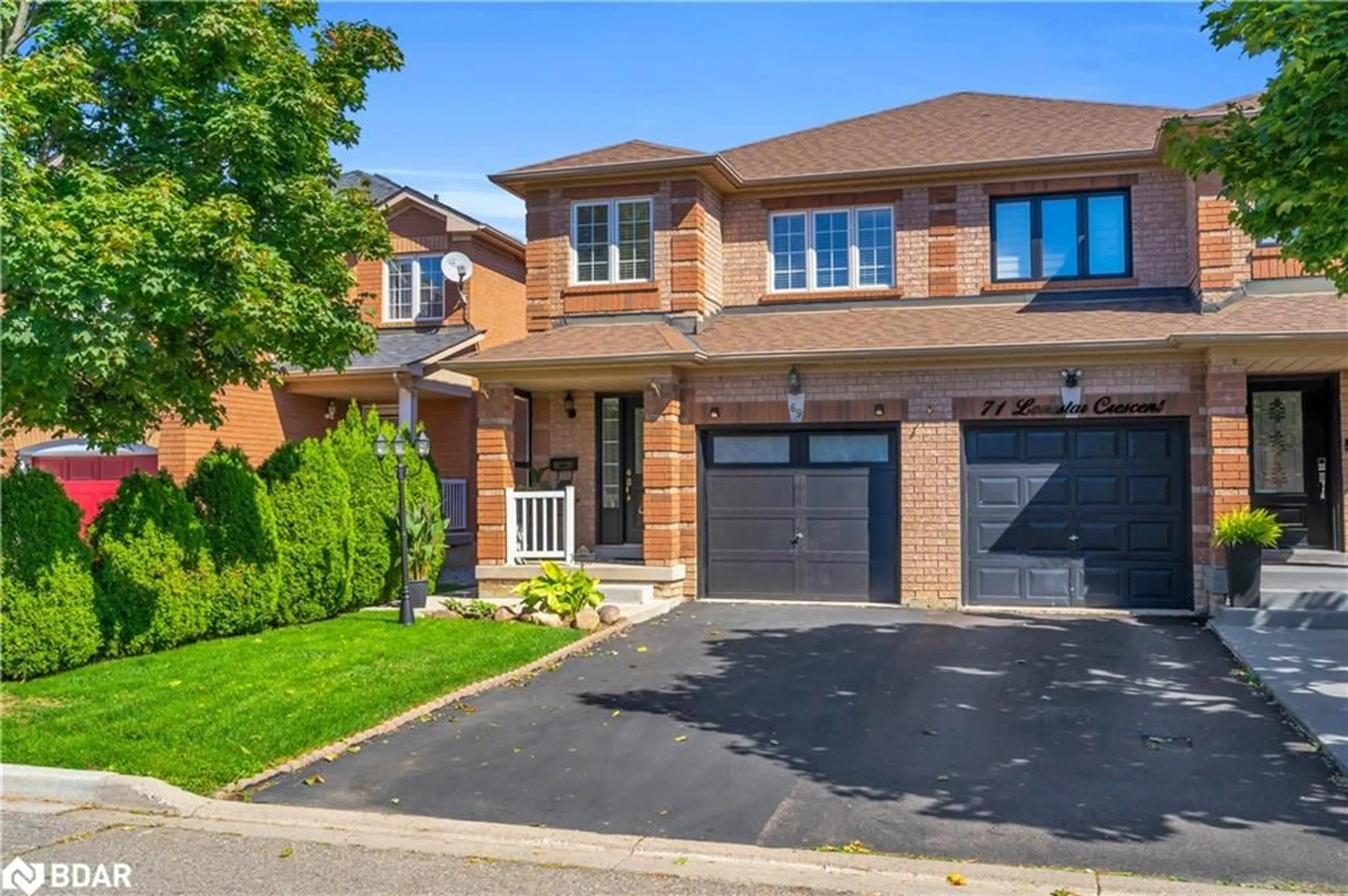 Home with brick exterior material, street for 69 Lonestar Cres, Brampton Ontario L7A 2J1