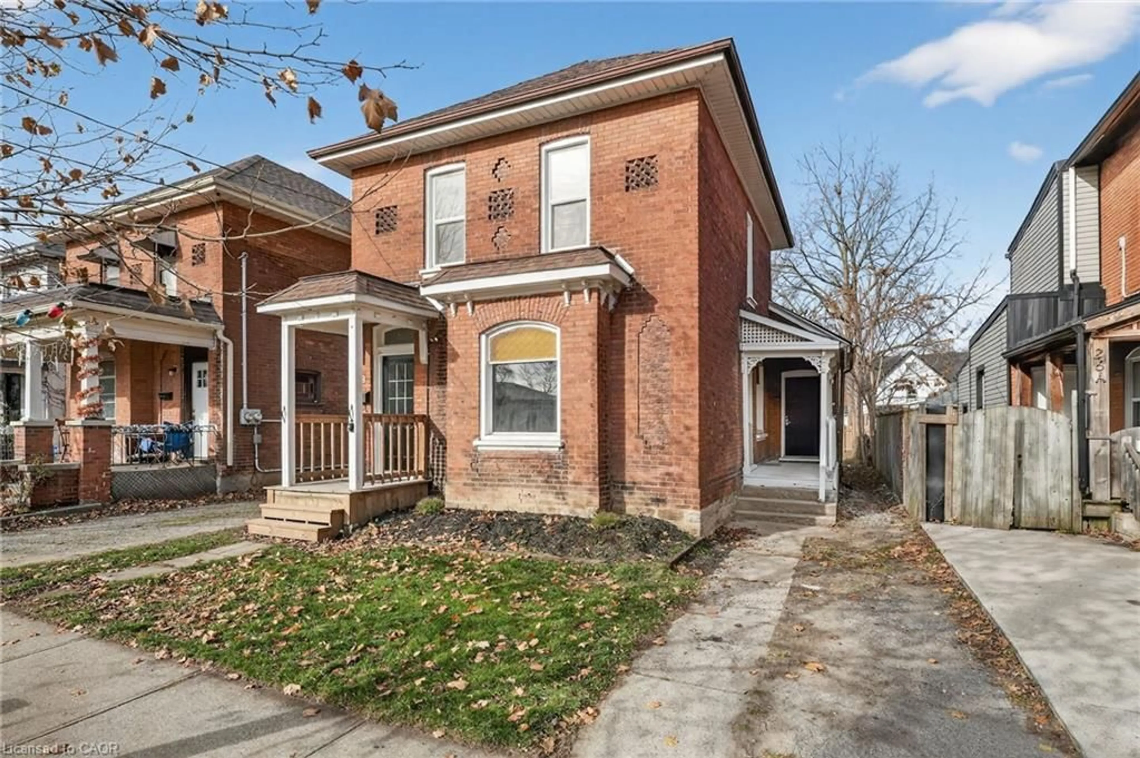 Home with brick exterior material, street for 28 Cayuga St, Brantford Ontario N3S 1W5