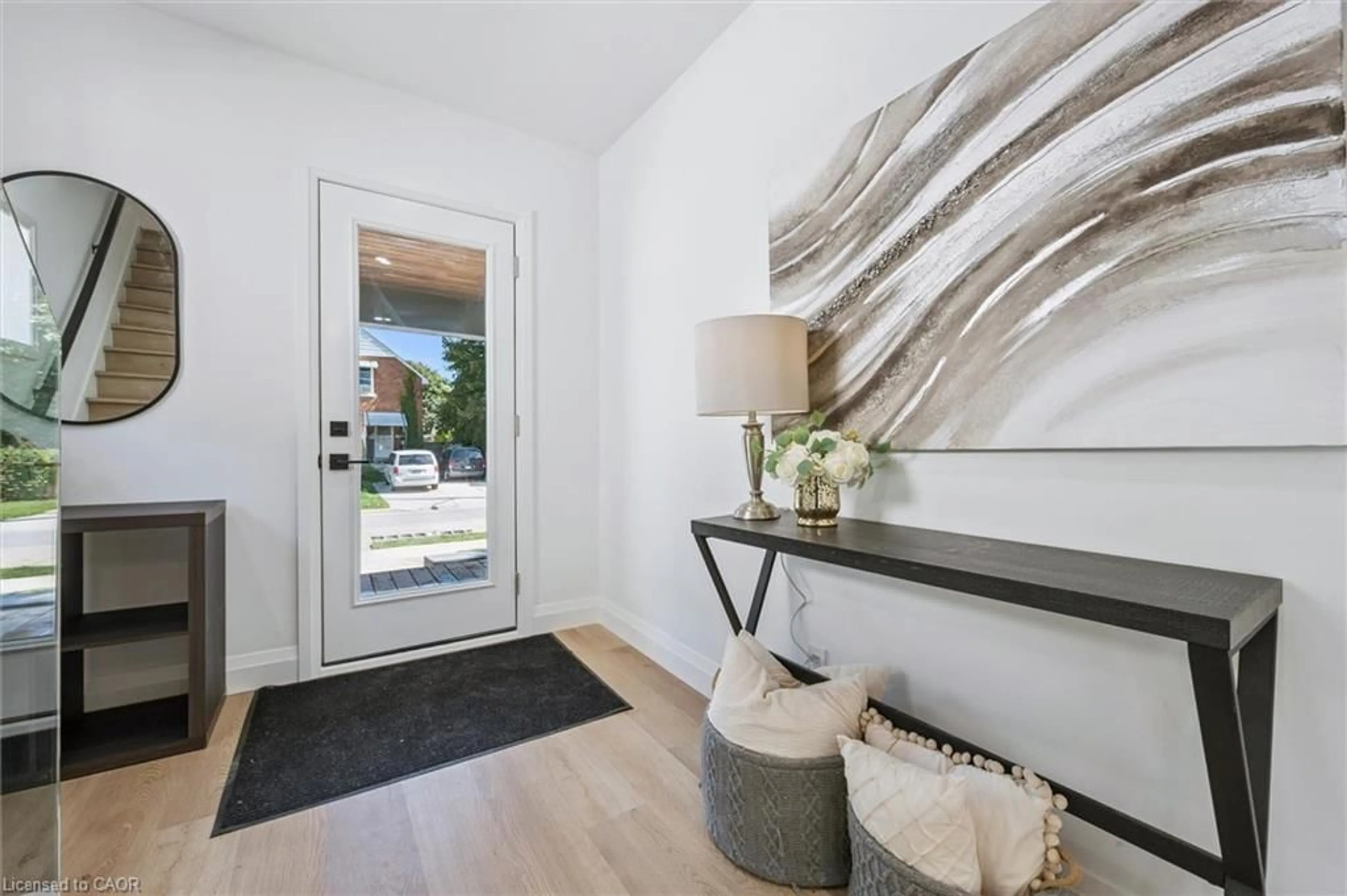 Indoor entryway for 66 Trinity St, Stratford Ontario N5A 4P4