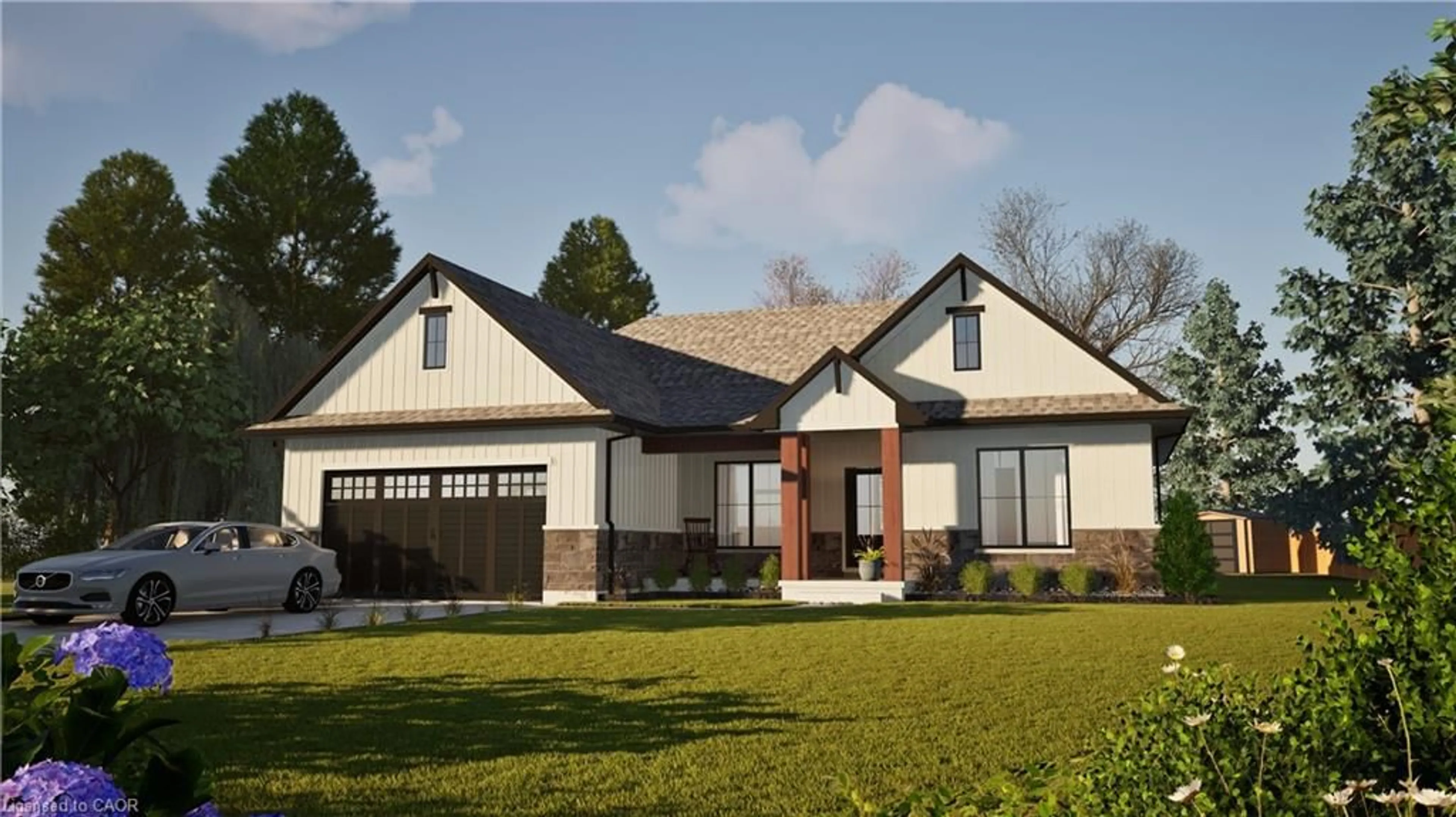 Home with brick exterior material, street for 32035 Bell Rd #Lot 2, Wainfleet Ontario L0S 1V0