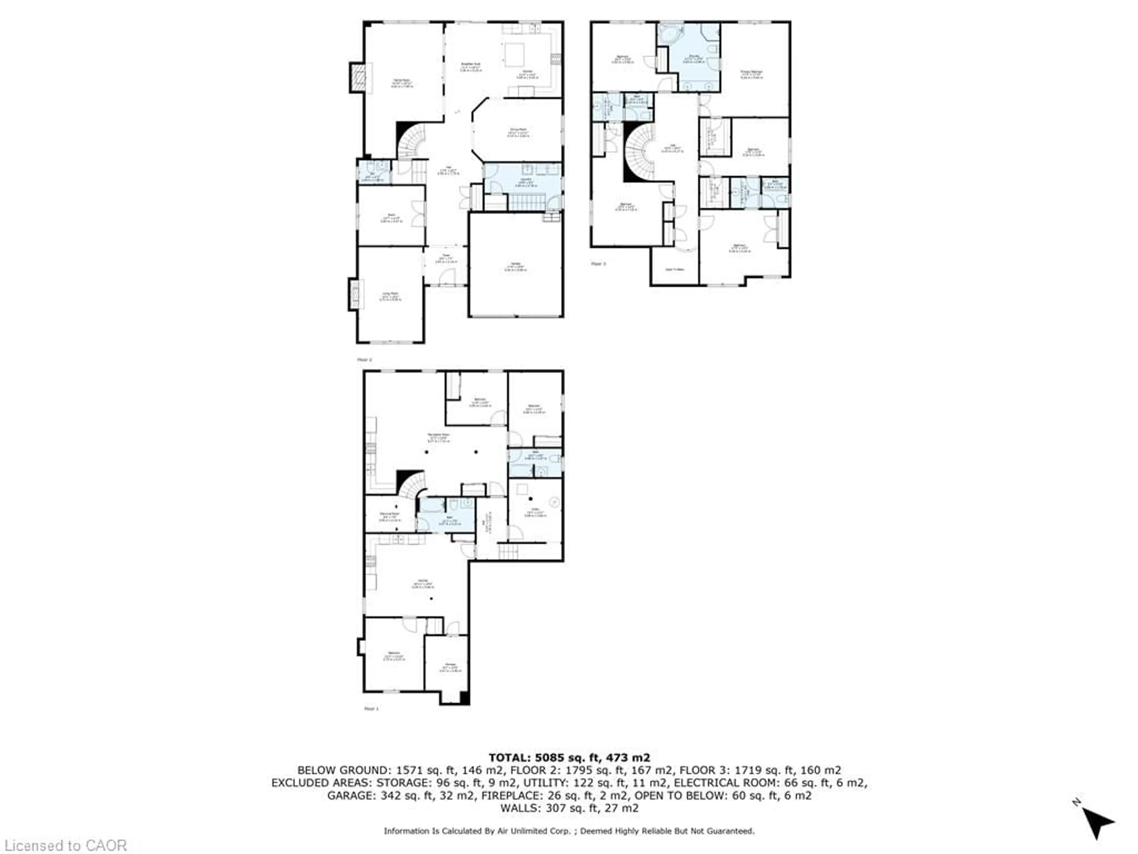 Floor plan for 5 Decorso Dr, Brampton Ontario L6P 3T7