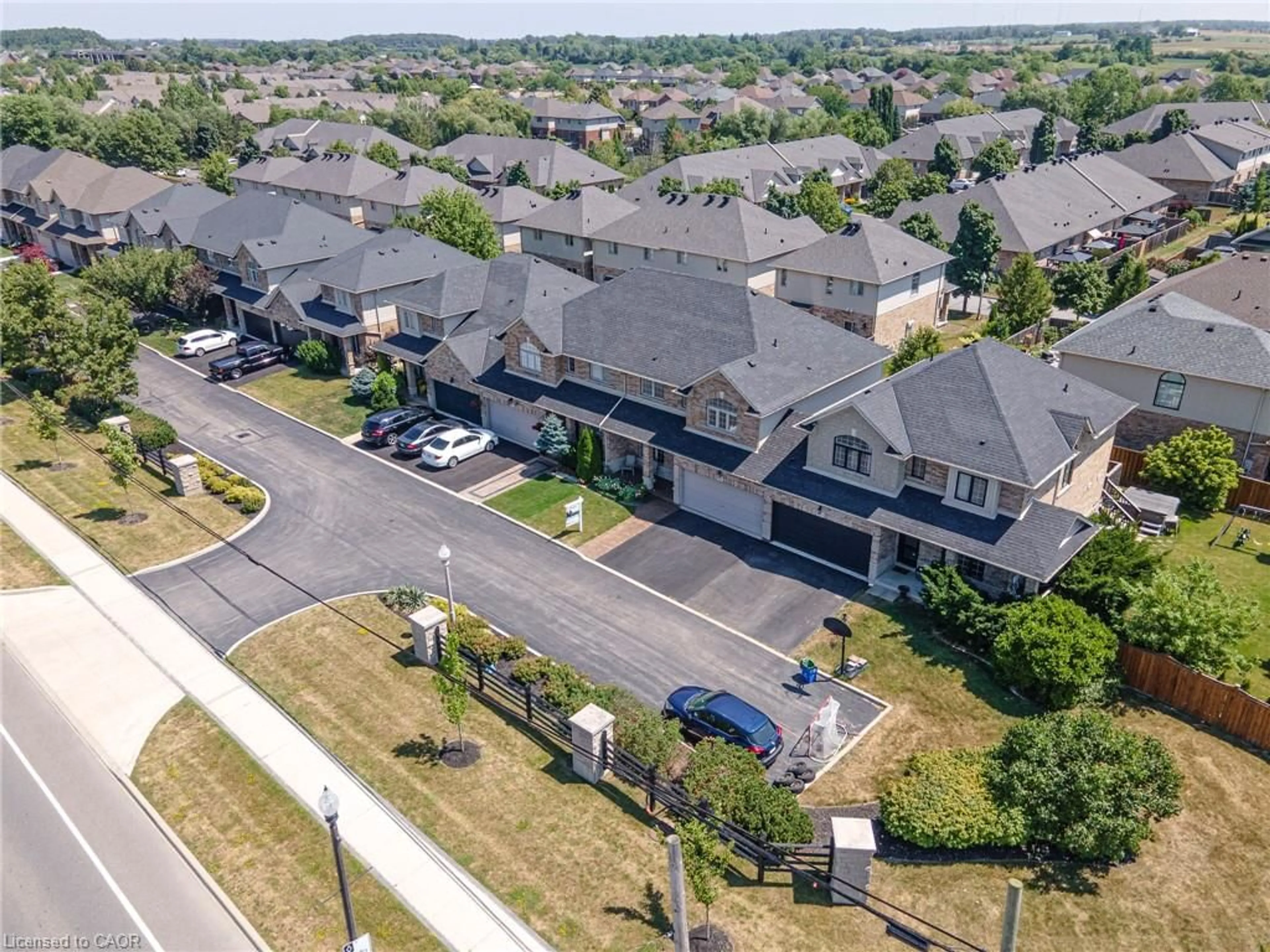 A pic from outside/outdoor area/front of a property/back of a property/a pic from drone, street for 3209 Regional Rd 56, Binbrook Ontario L0R 1C0
