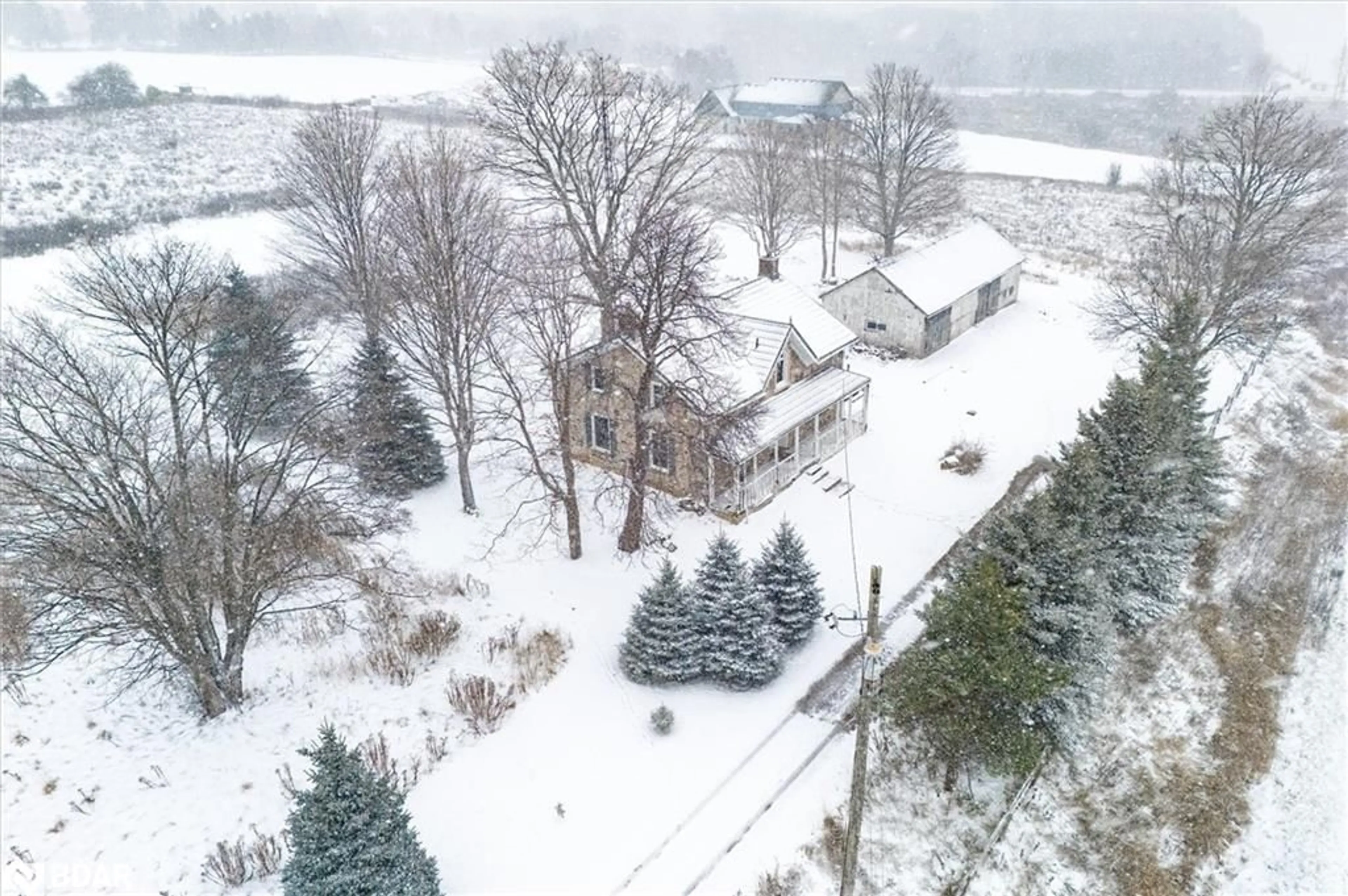 A pic from outside/outdoor area/front of a property/back of a property/a pic from drone, street for 5877 Highway 6 Rd, Guelph Ontario N1H 6J2