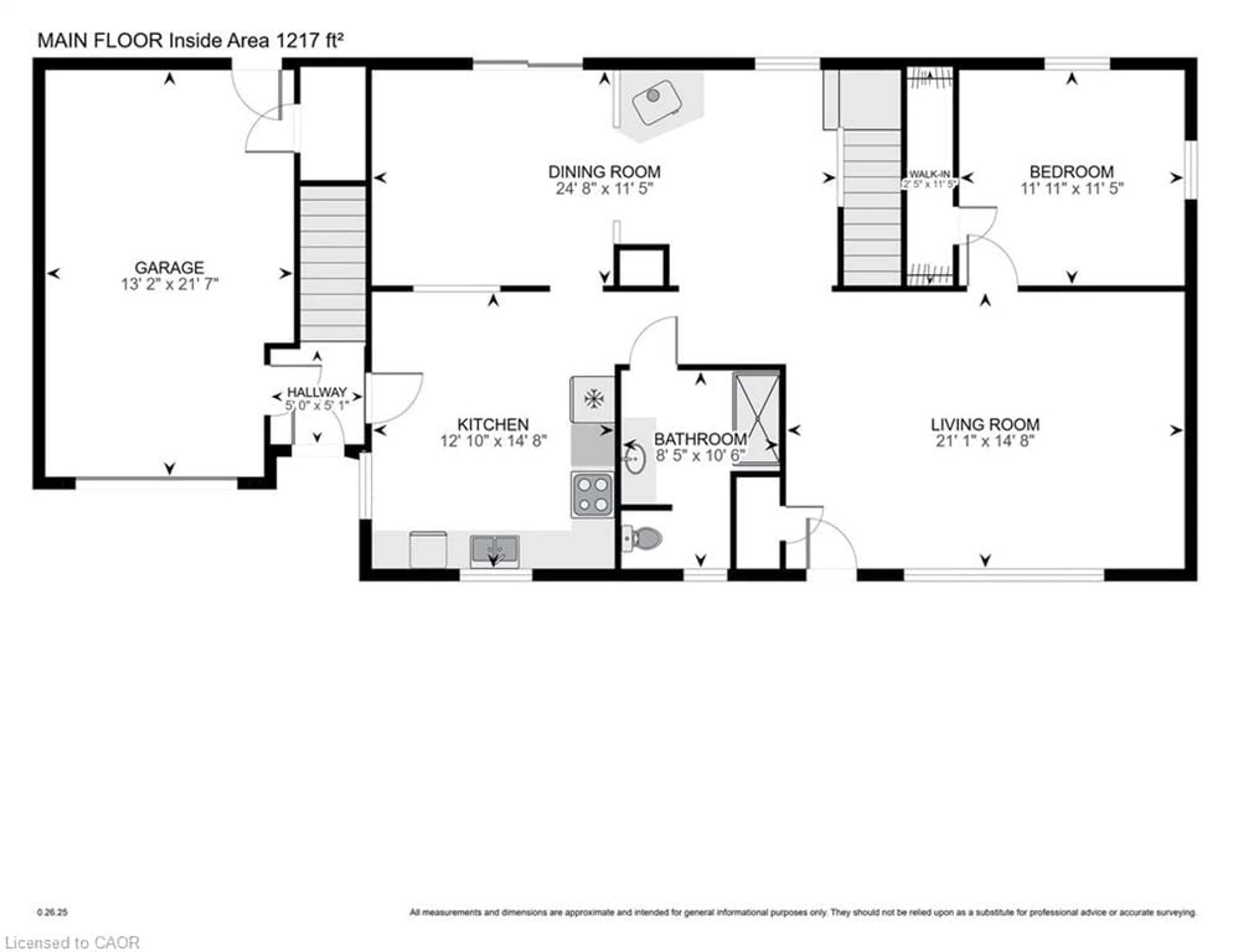 Floor plan for 670 Elm Ave, Listowel Ontario N4W 3G2