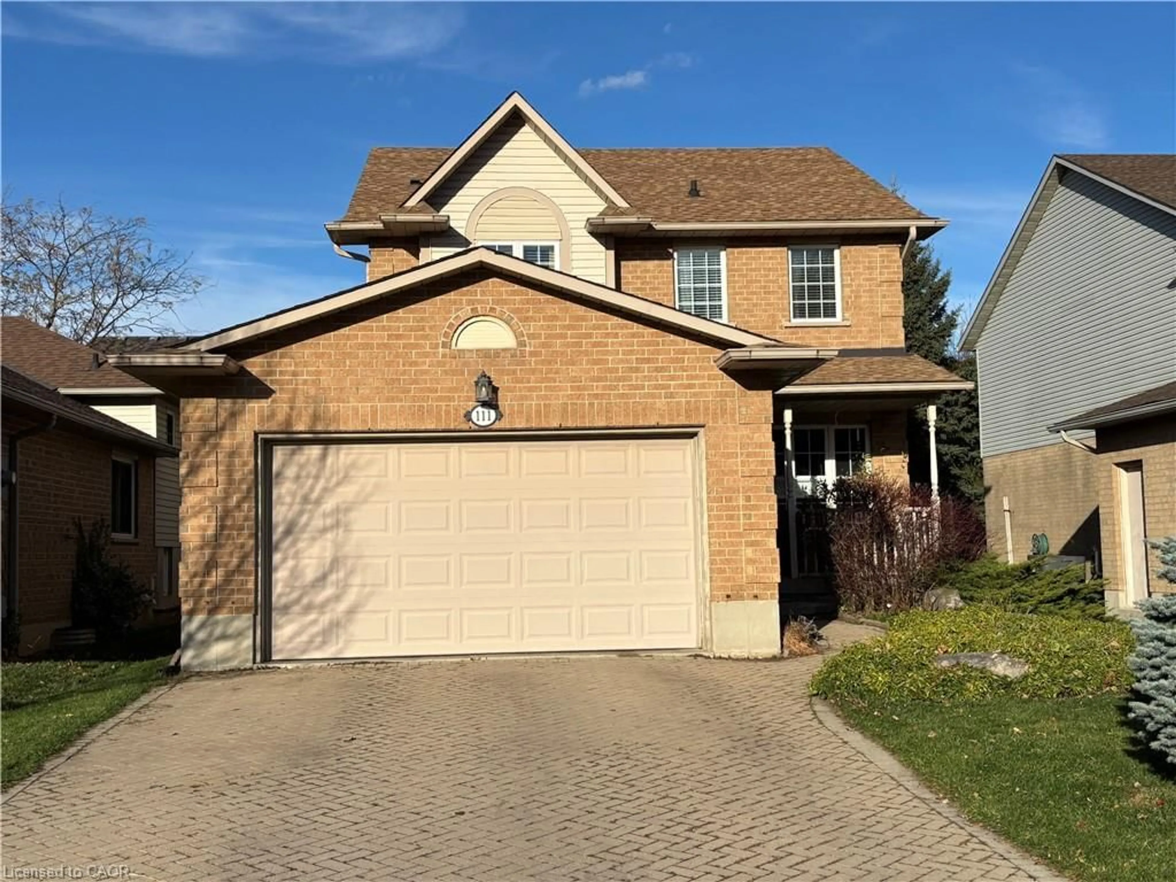 Home with brick exterior material, street for 111 Duncairn Cres, Hamilton Ontario L9C 6E9