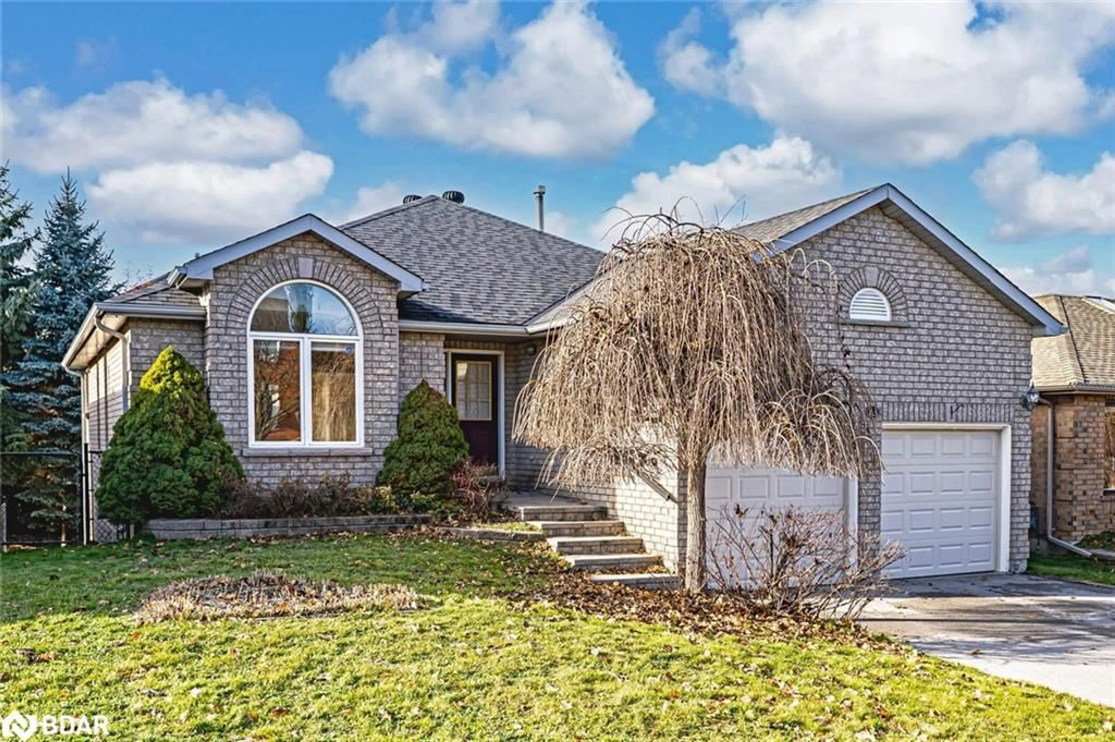 Home with brick exterior material, street for 63 River Ridge Rd, Barrie Ontario L4N 7E8