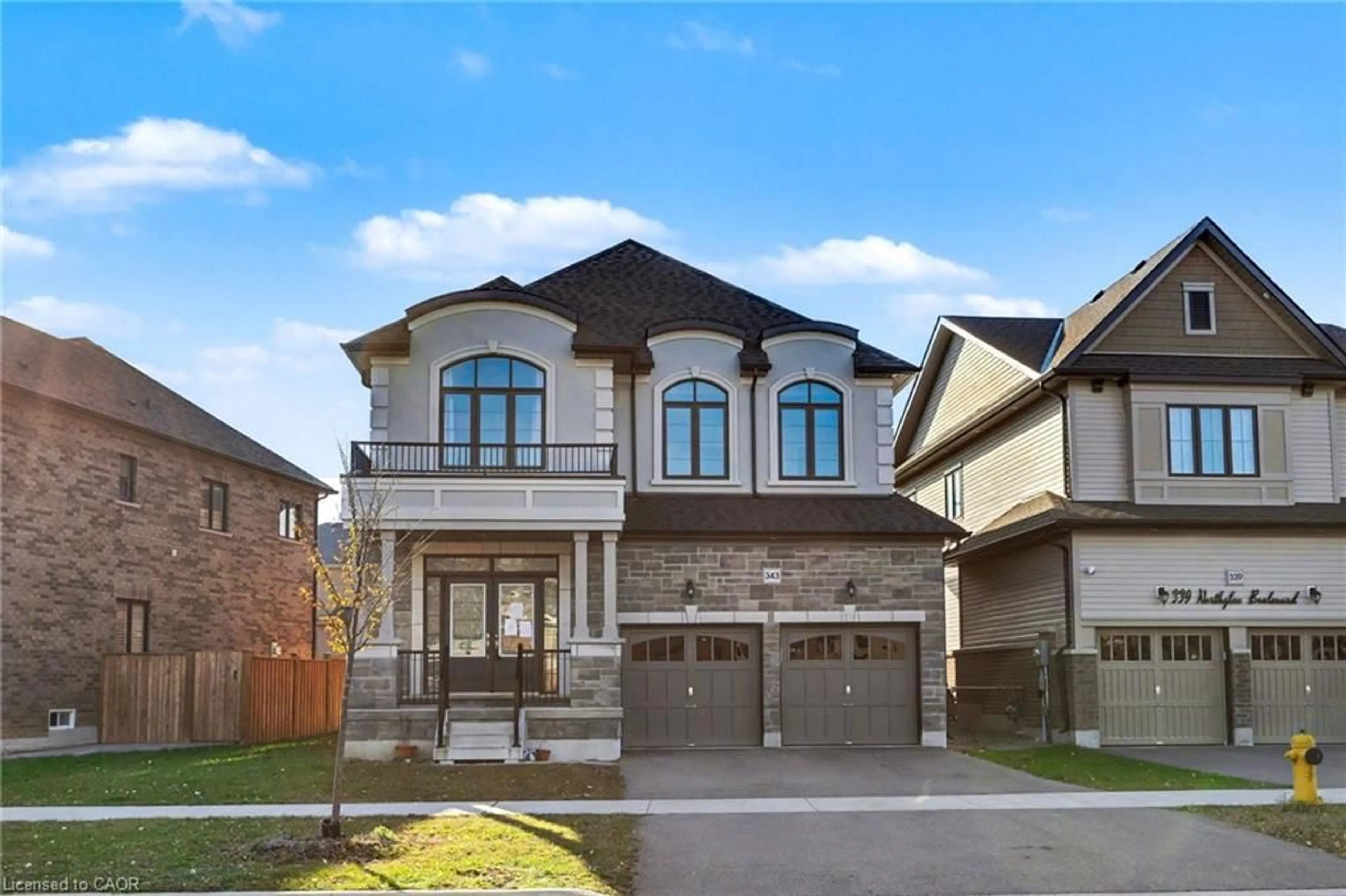 Home with brick exterior material, street for 343 Northglen Blvd, Bowmanville Ontario L1C 7E2