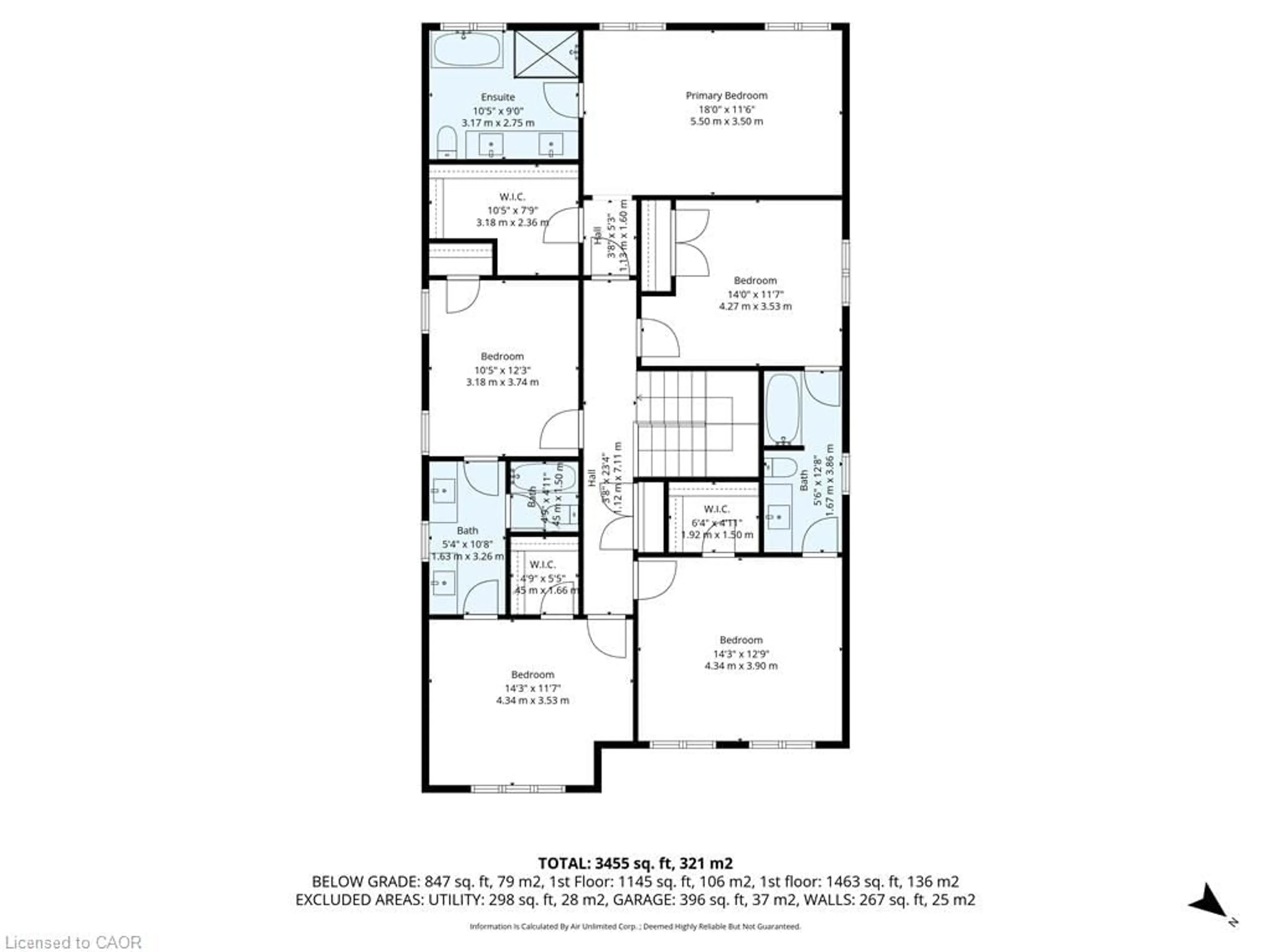 Floor plan for 343 Northglen Blvd, Bowmanville Ontario L1C 7E2