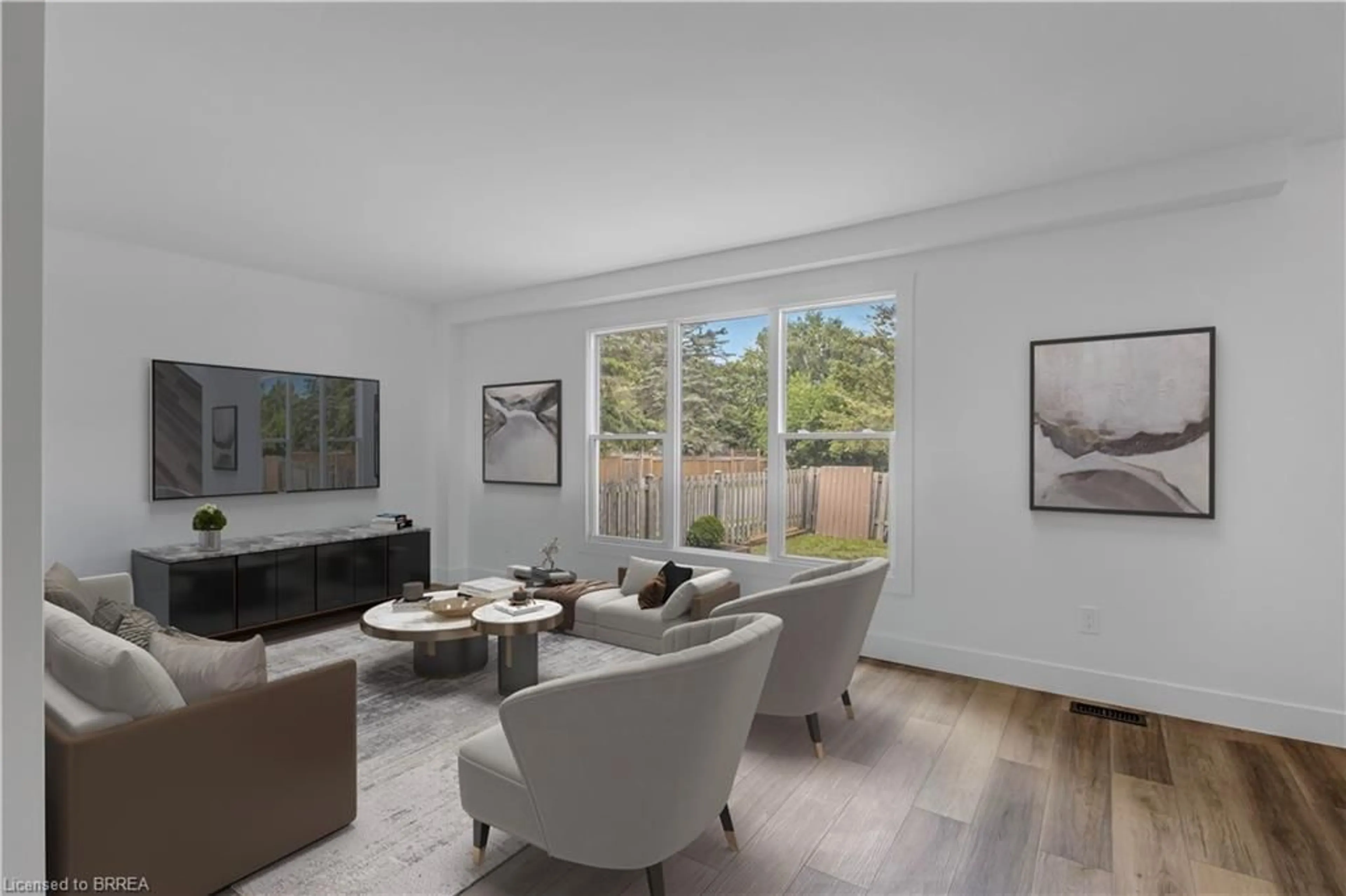 Living room with furniture, unknown for 34 Oakhill Dr #20B, Brantford Ontario N3T 1R1