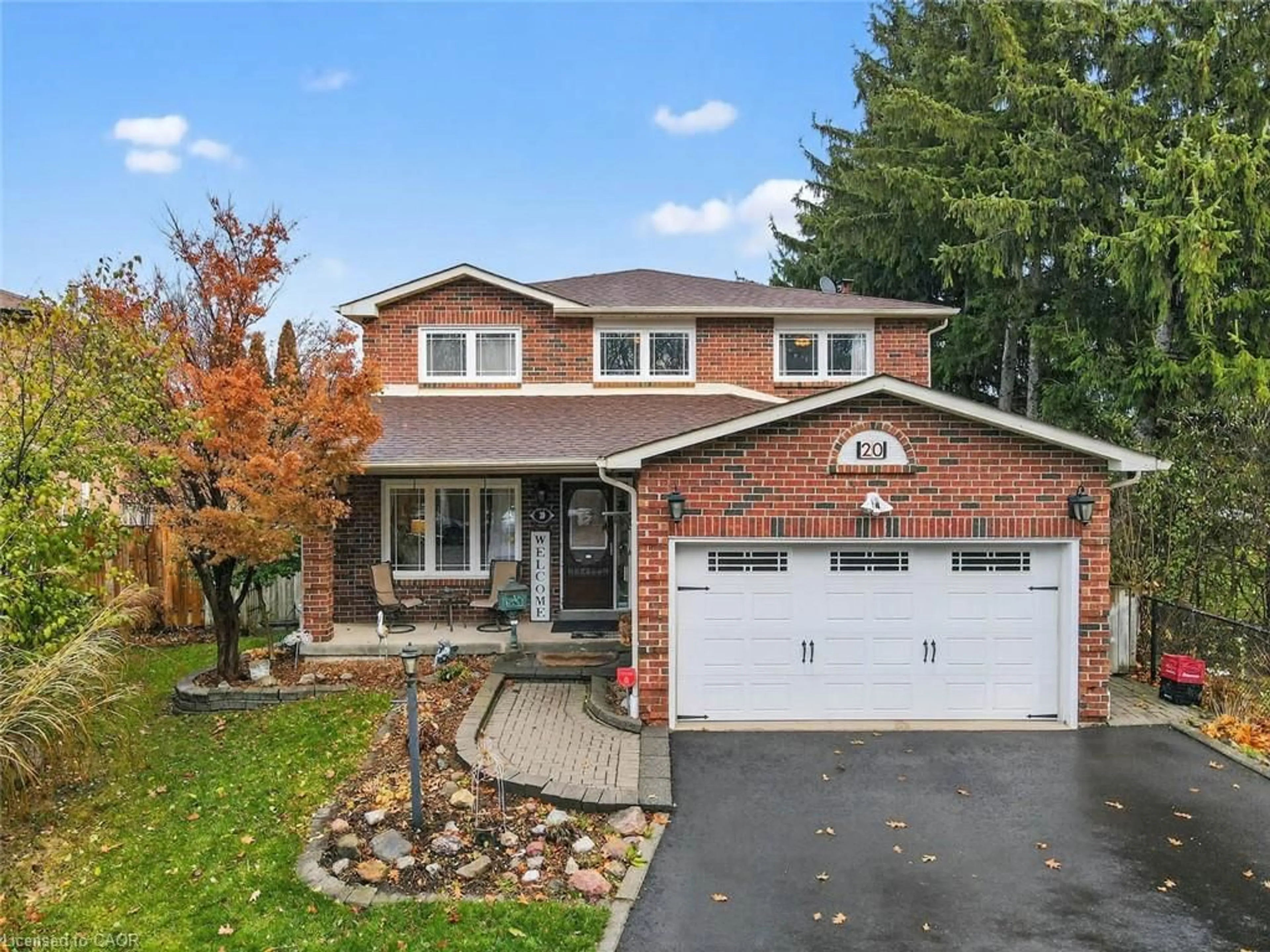 Home with brick exterior material, street for 20 Burnley Pl, Brampton Ontario L6Z 2T9
