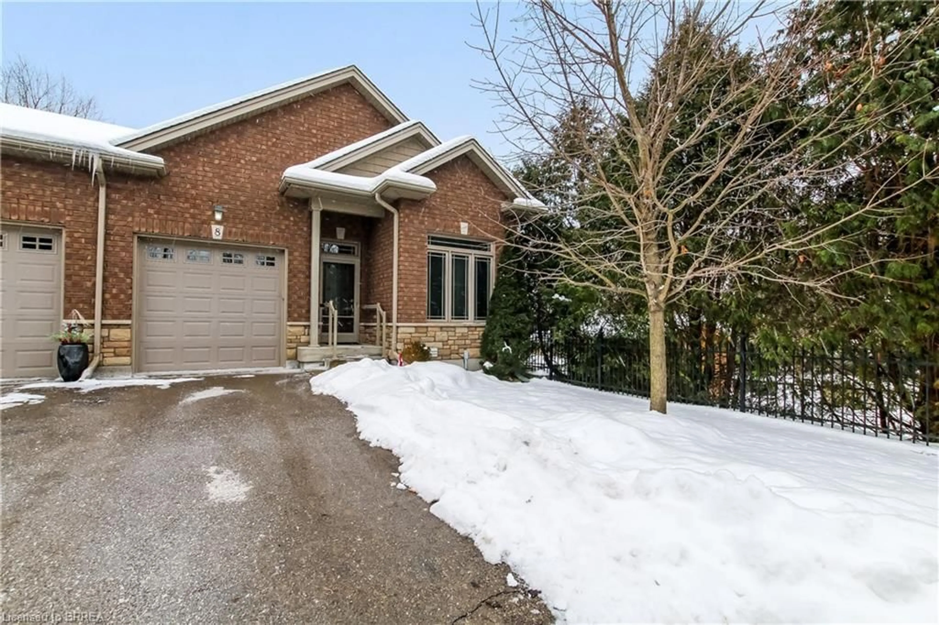 Home with brick exterior material, street for 26 Reid St #8, St. George Ontario N0E 1N0