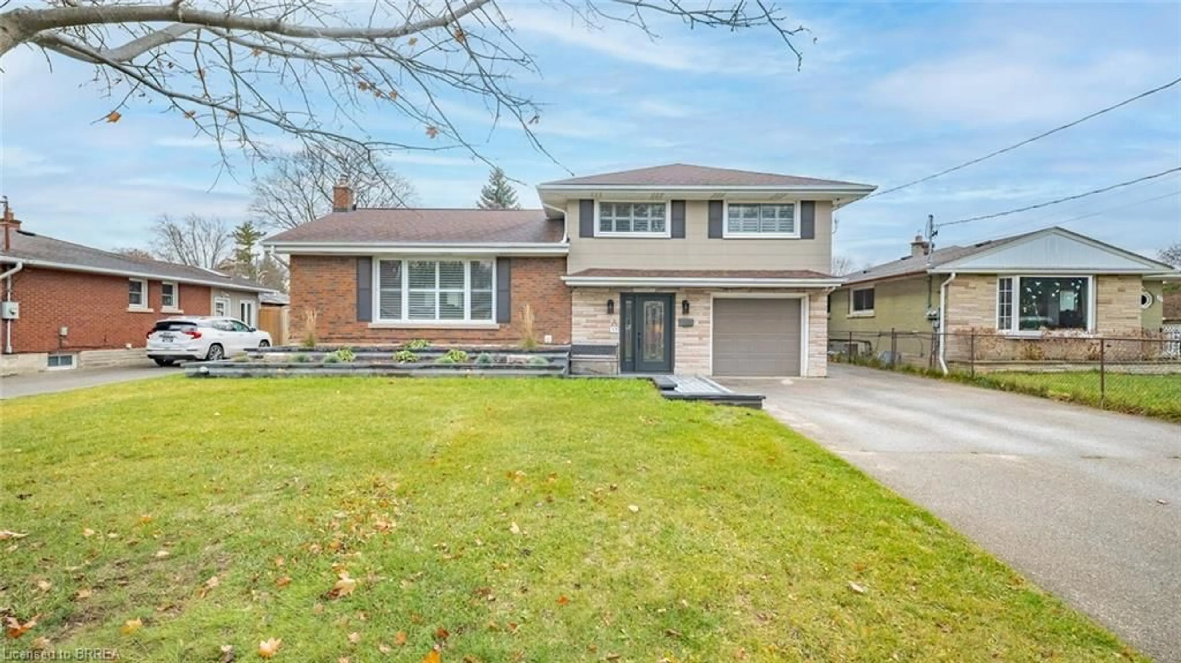Home with brick exterior material, street for 37 Collingdon Dr, Brantford Ontario N3S 3C9