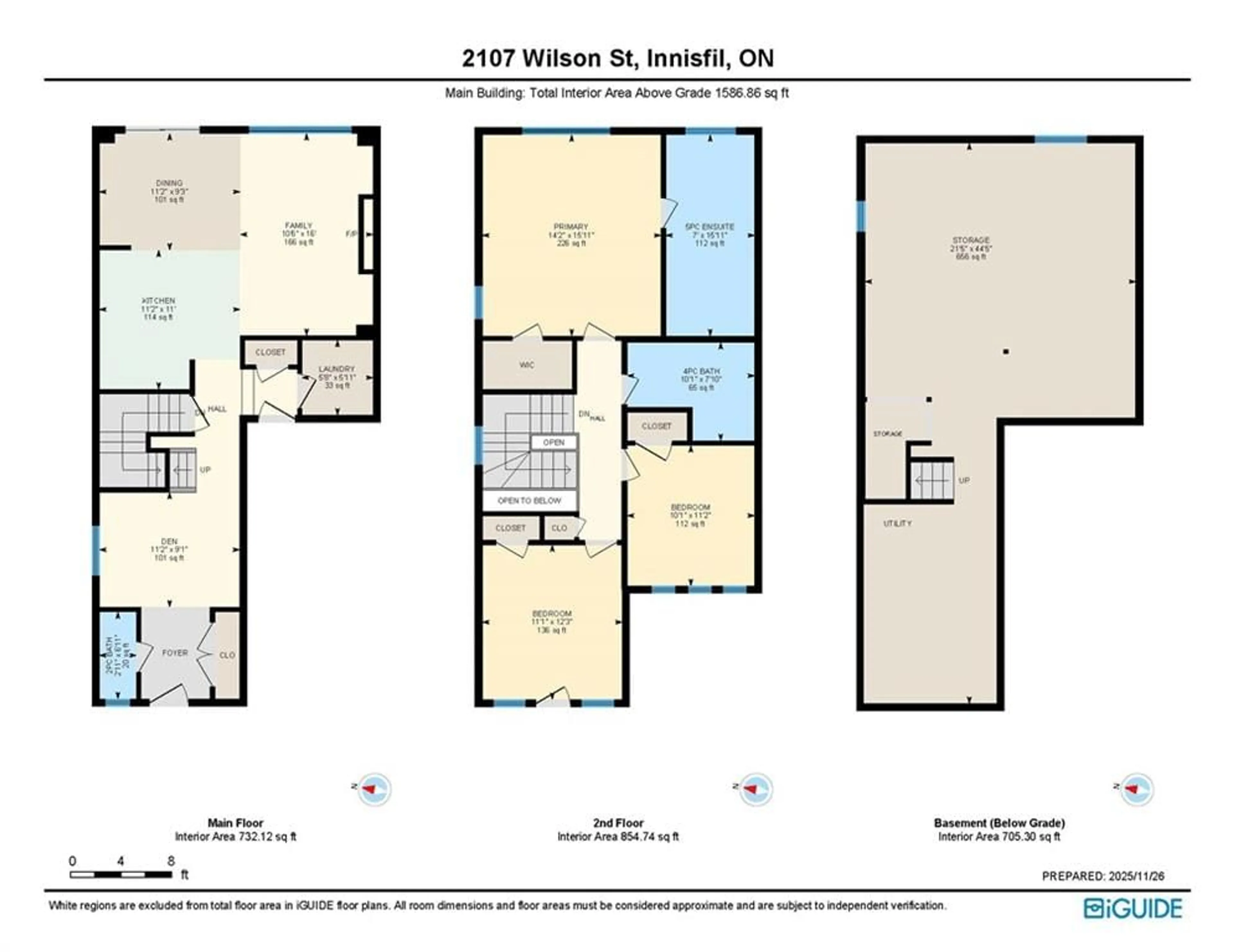 Floor plan for 2107 Wilson St, Innisfil Ontario L9S 0N8