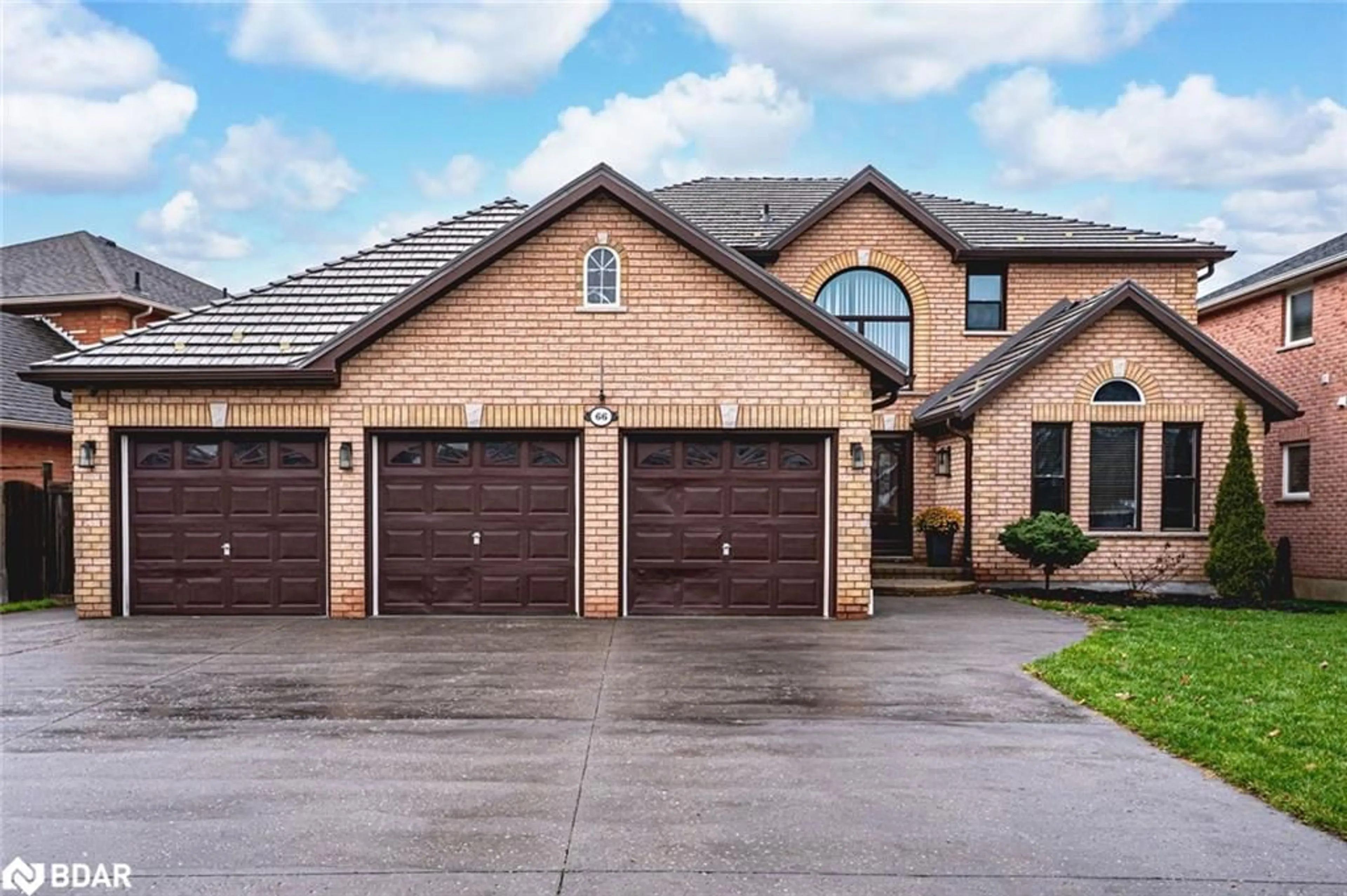 Home with brick exterior material, street for 66 Raquel St, Barrie Ontario L4N 9S8