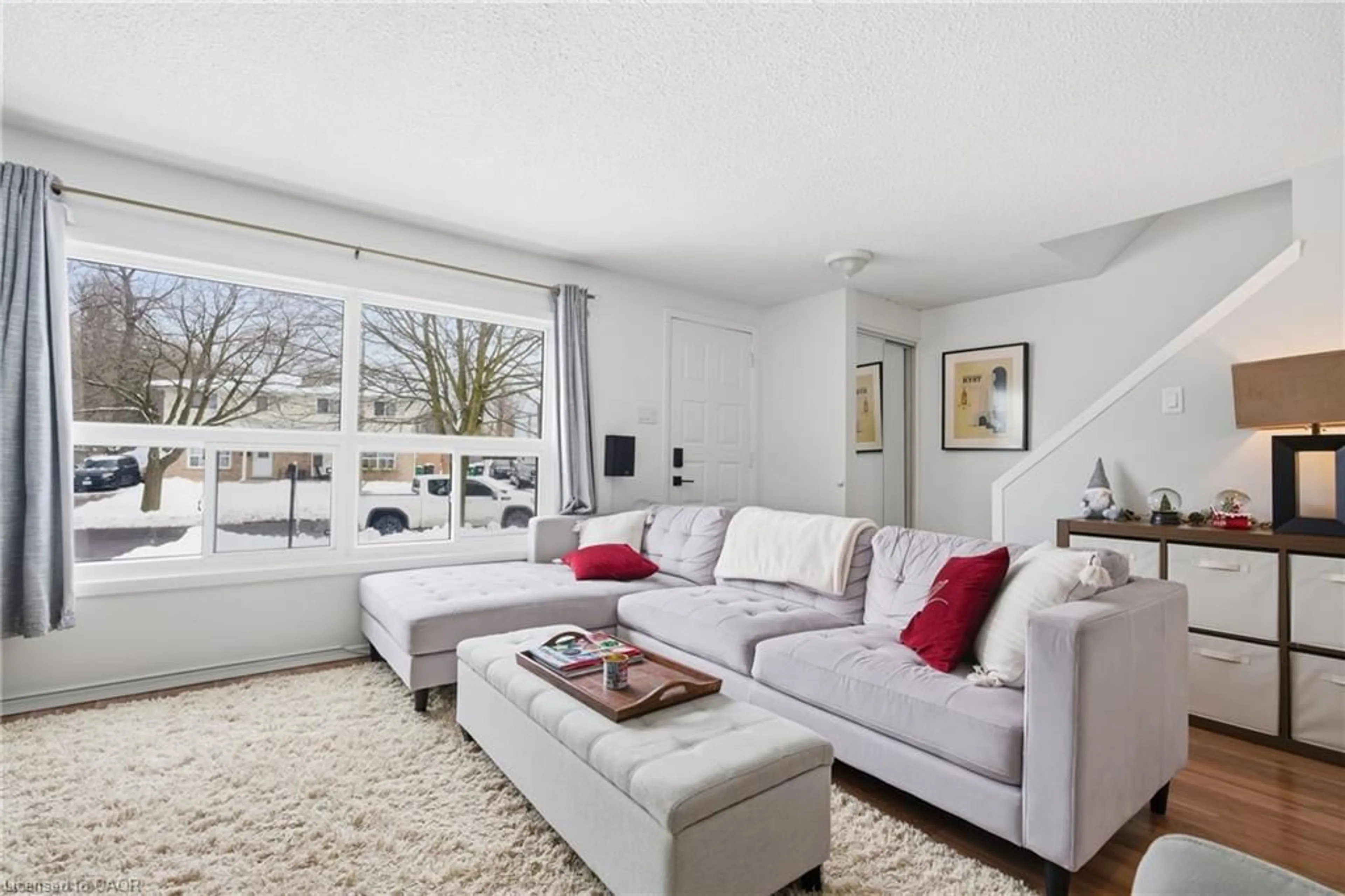 Living room with furniture, unknown for 45B Karen Walk, Waterloo Ontario N2L 5X1