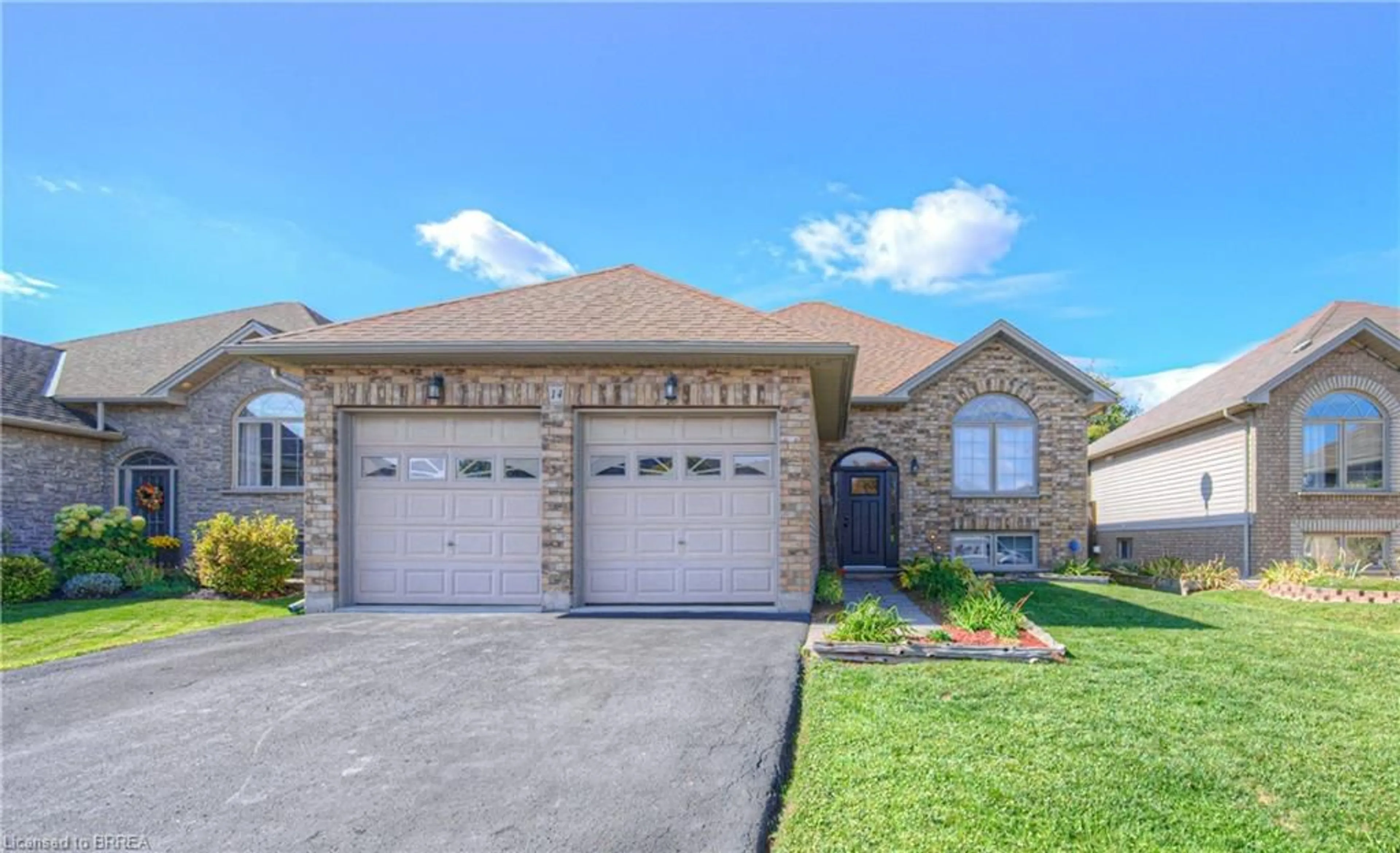 Home with brick exterior material, street for 14 Laycock St, Brantford Ontario N3S 0A3