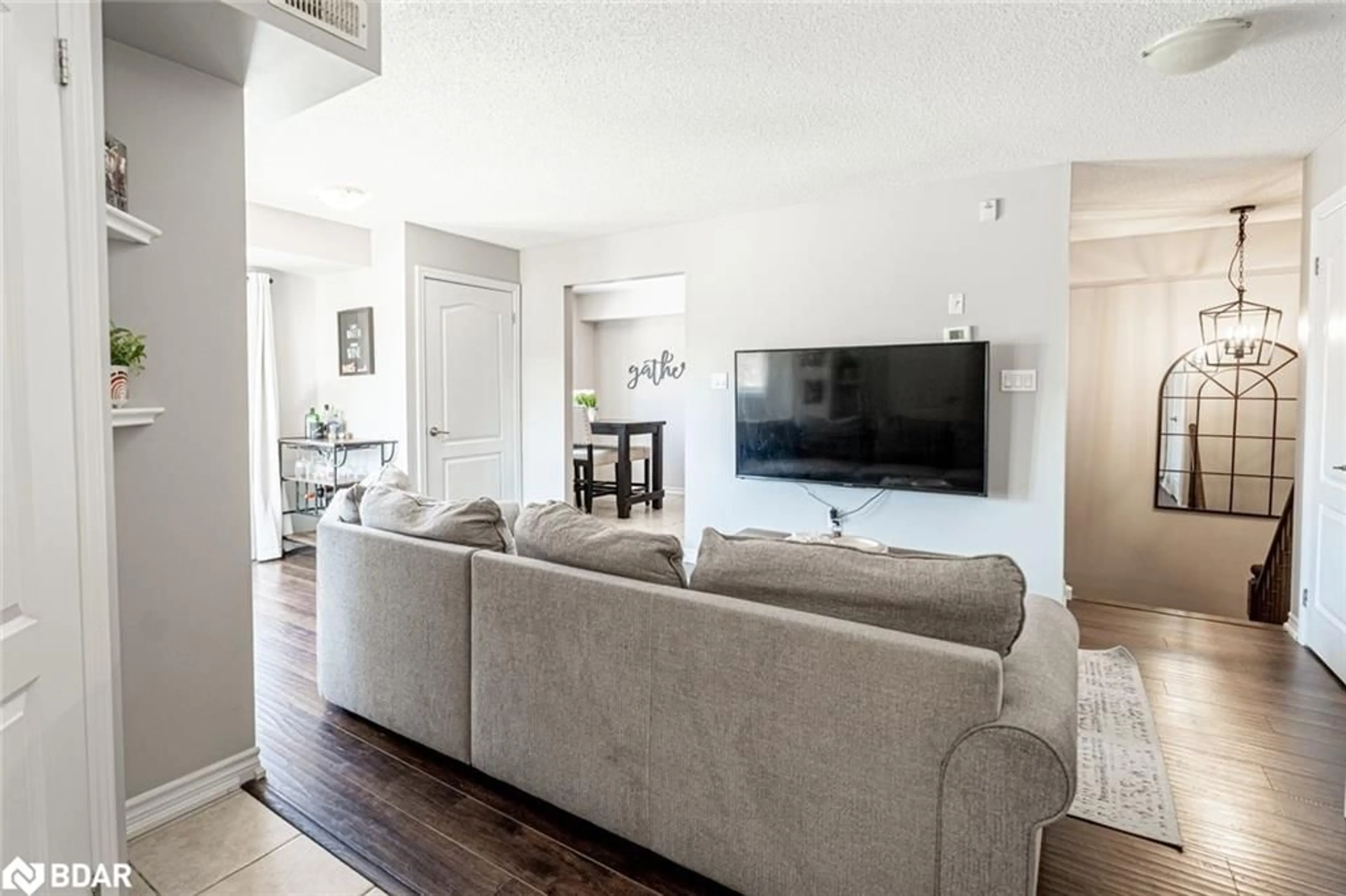 Living room with furniture, unknown for 25 Madelaine Dr #7, Barrie Ontario L9J 0G8